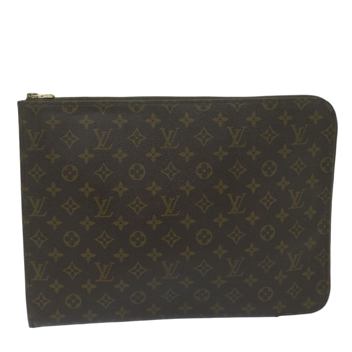 LOUIS VUITTON Monogram Poche Document Briefcase M53400 LV ep2876