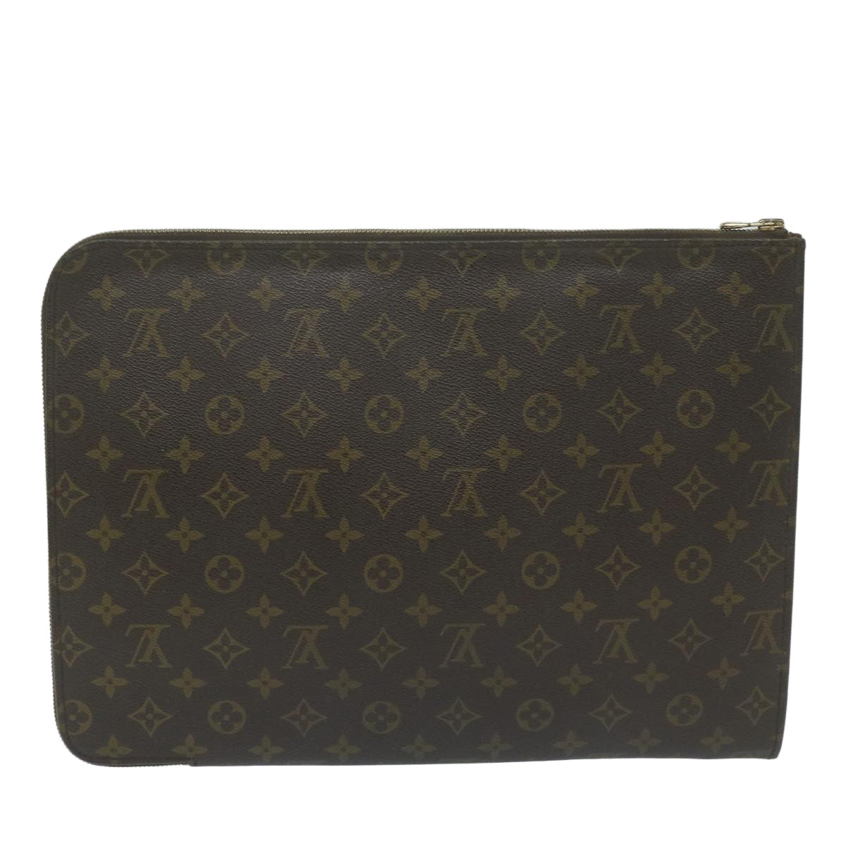 LOUIS VUITTON Monogram Poche Document Briefcase M53400 LV ep2876