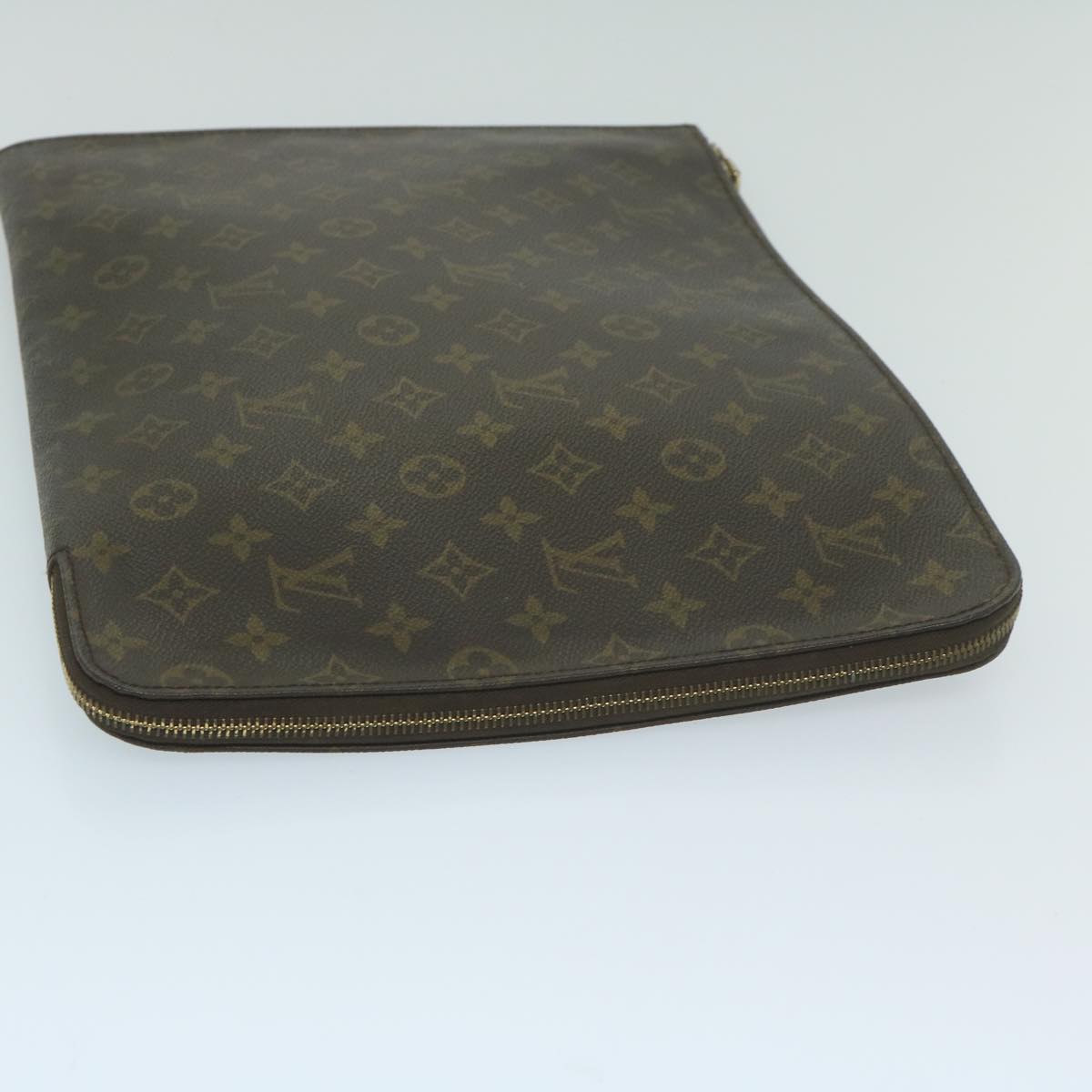 LOUIS VUITTON Monogram Poche Document Briefcase M53400 LV ep2876
