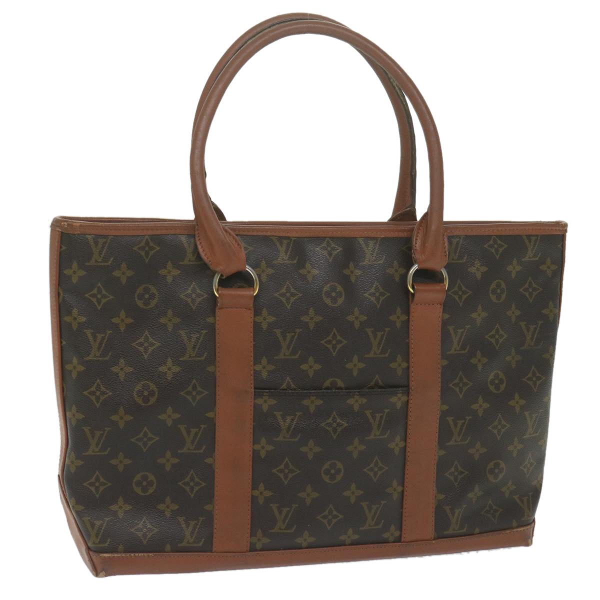 LOUIS VUITTON Monogram Sac Weekend PM Tote Bag M42425 LV ep2880