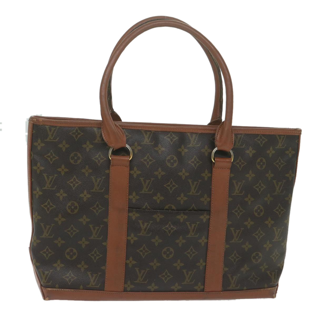 LOUIS VUITTON Monogram Sac Weekend PM Tote Bag M42425 LV ep2880