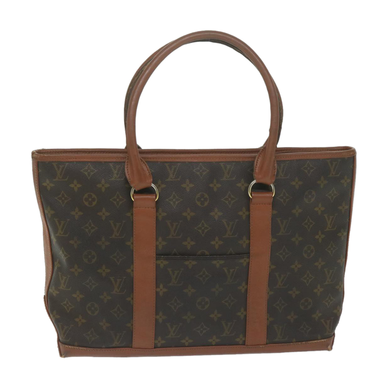 LOUIS VUITTON Monogram Sac Weekend PM Tote Bag M42425 LV ep2880