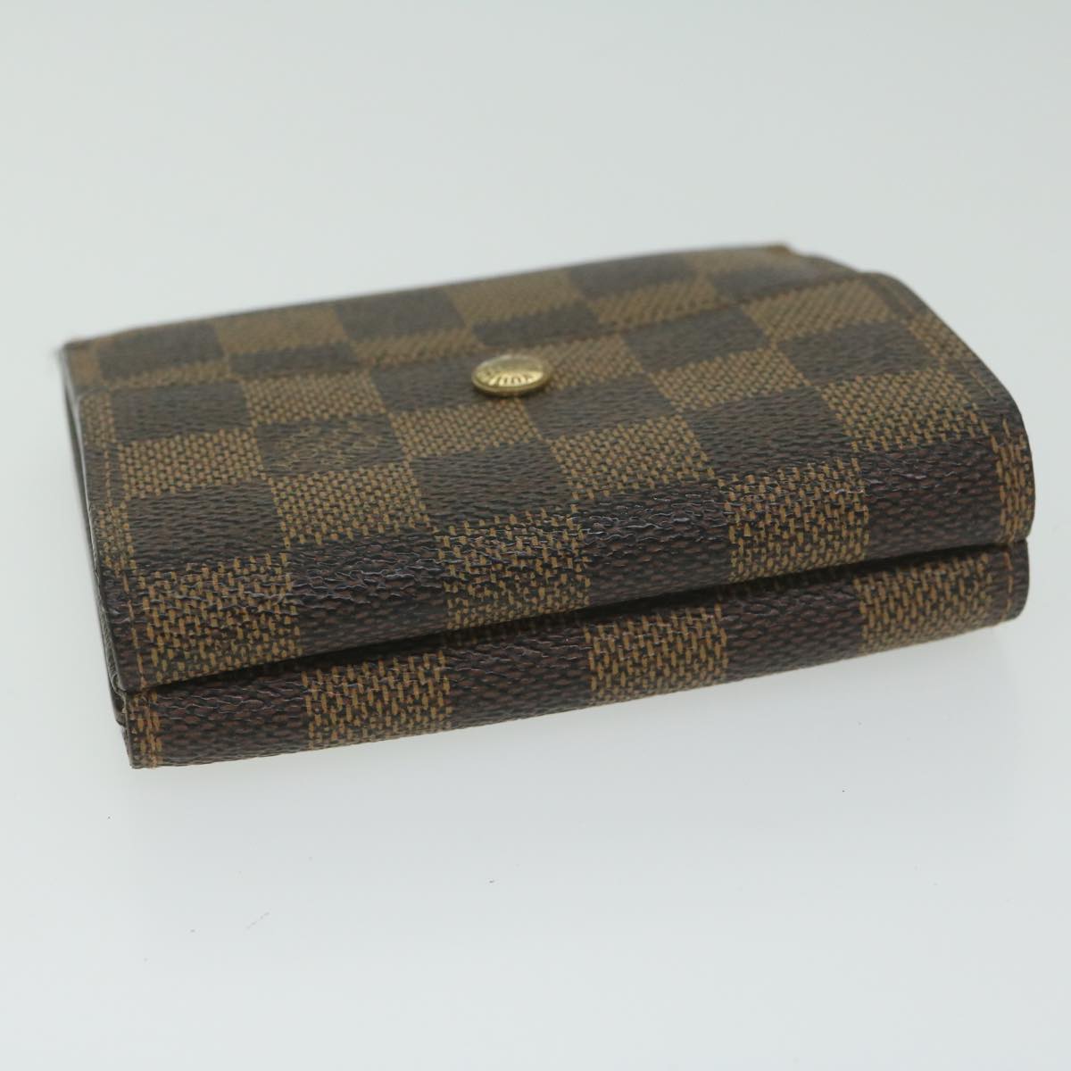 LOUIS VUITTON Damier Ebene Portefeuille Elise Wallet N61654 LV ep2917