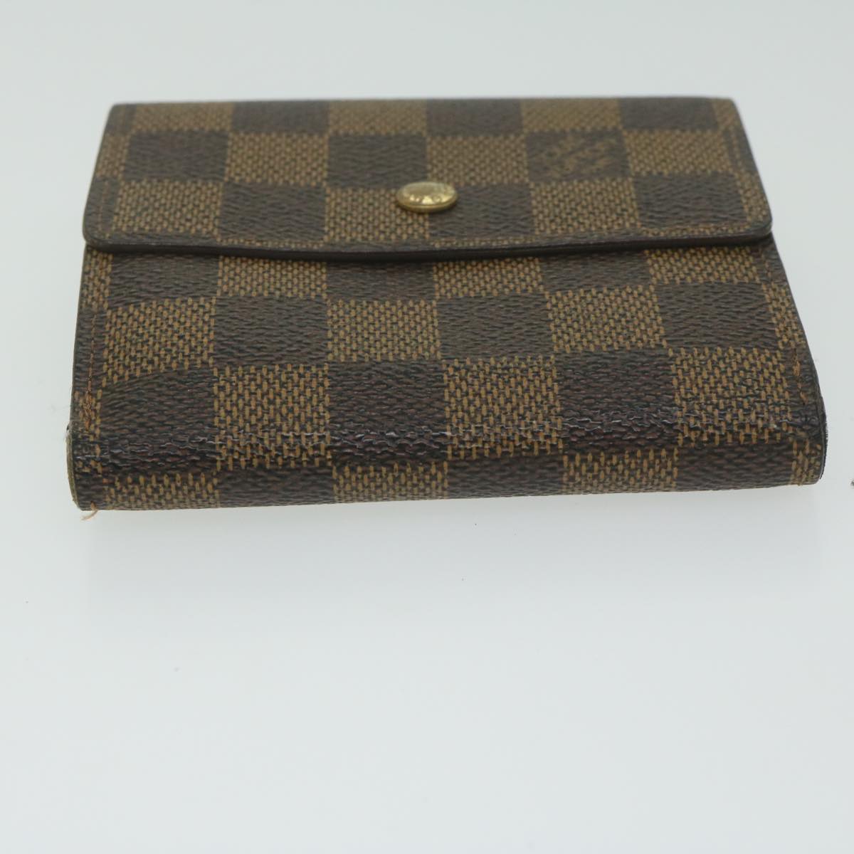 LOUIS VUITTON Damier Ebene Portefeuille Elise Wallet N61654 LV ep2917