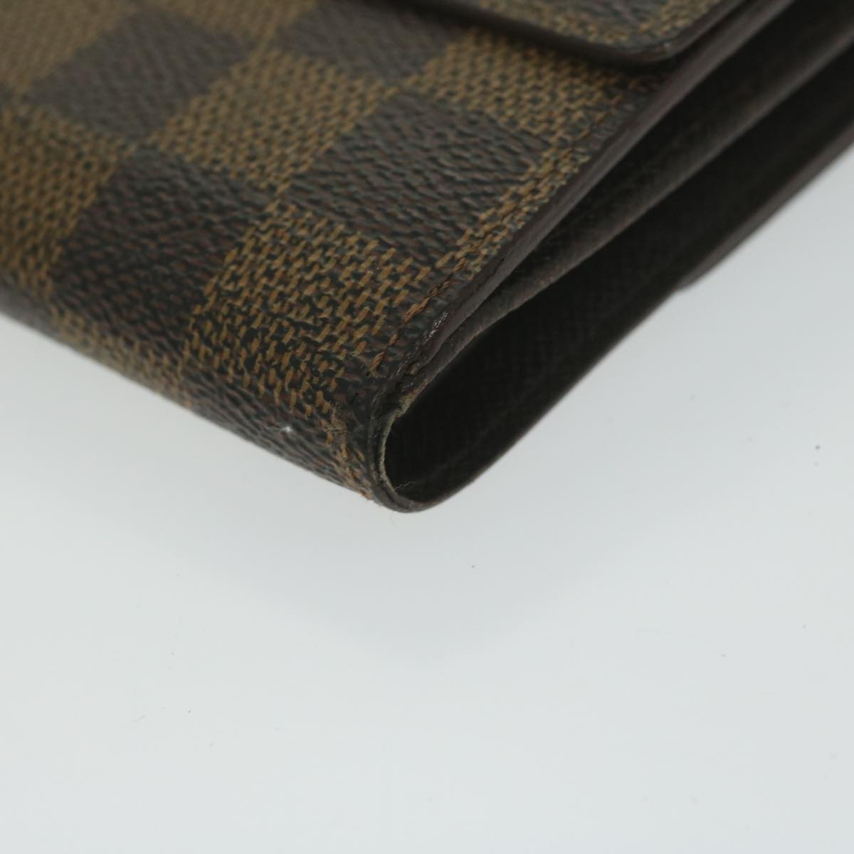 LOUIS VUITTON Damier Ebene Portefeuille Elise Wallet N61654 LV ep2917