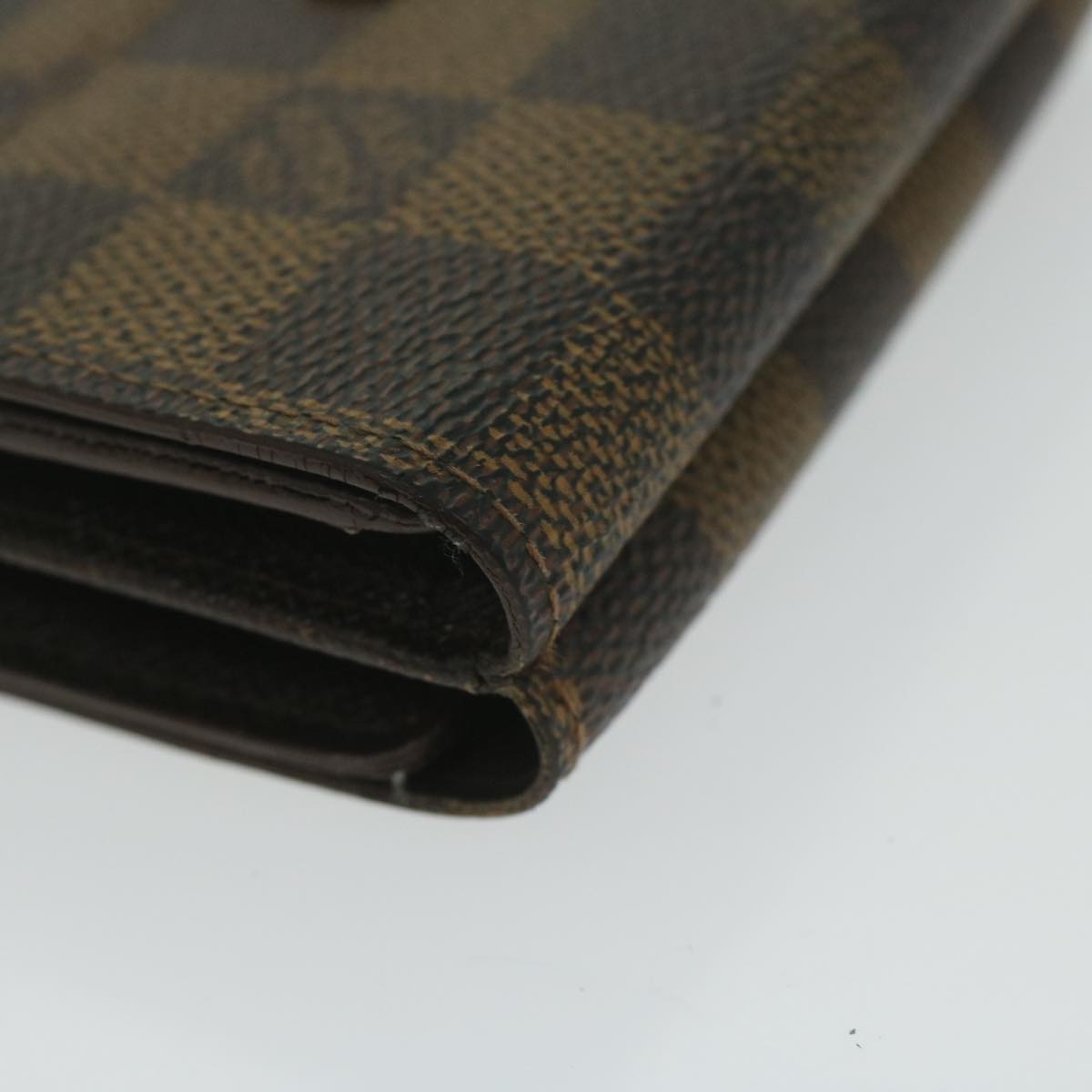 LOUIS VUITTON Damier Ebene Portefeuille Elise Wallet N61654 LV ep2917