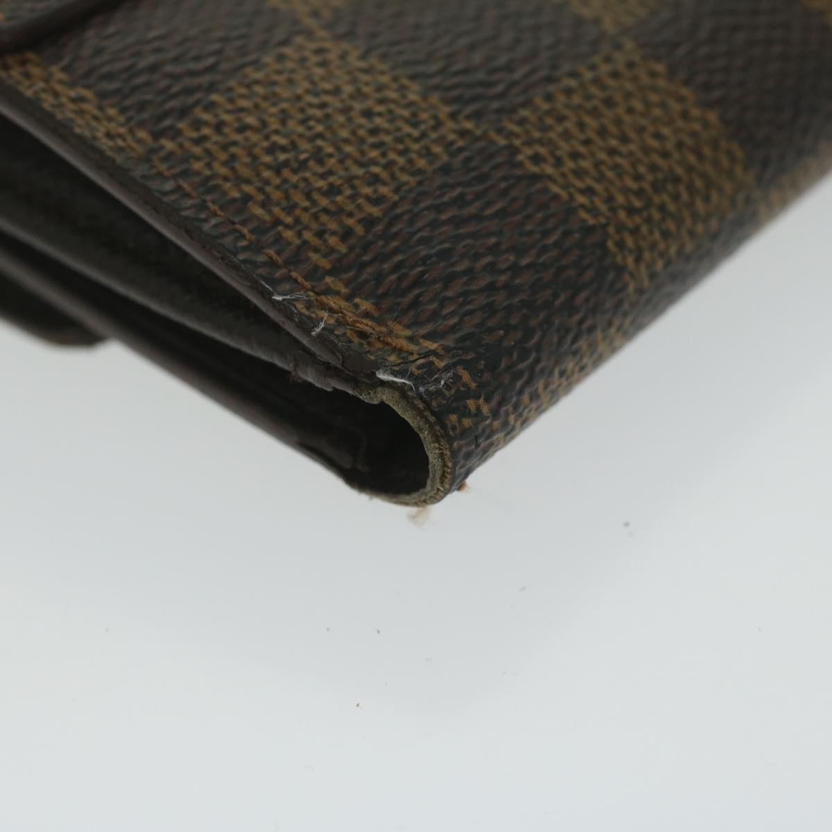 LOUIS VUITTON Damier Ebene Portefeuille Elise Wallet N61654 LV ep2917