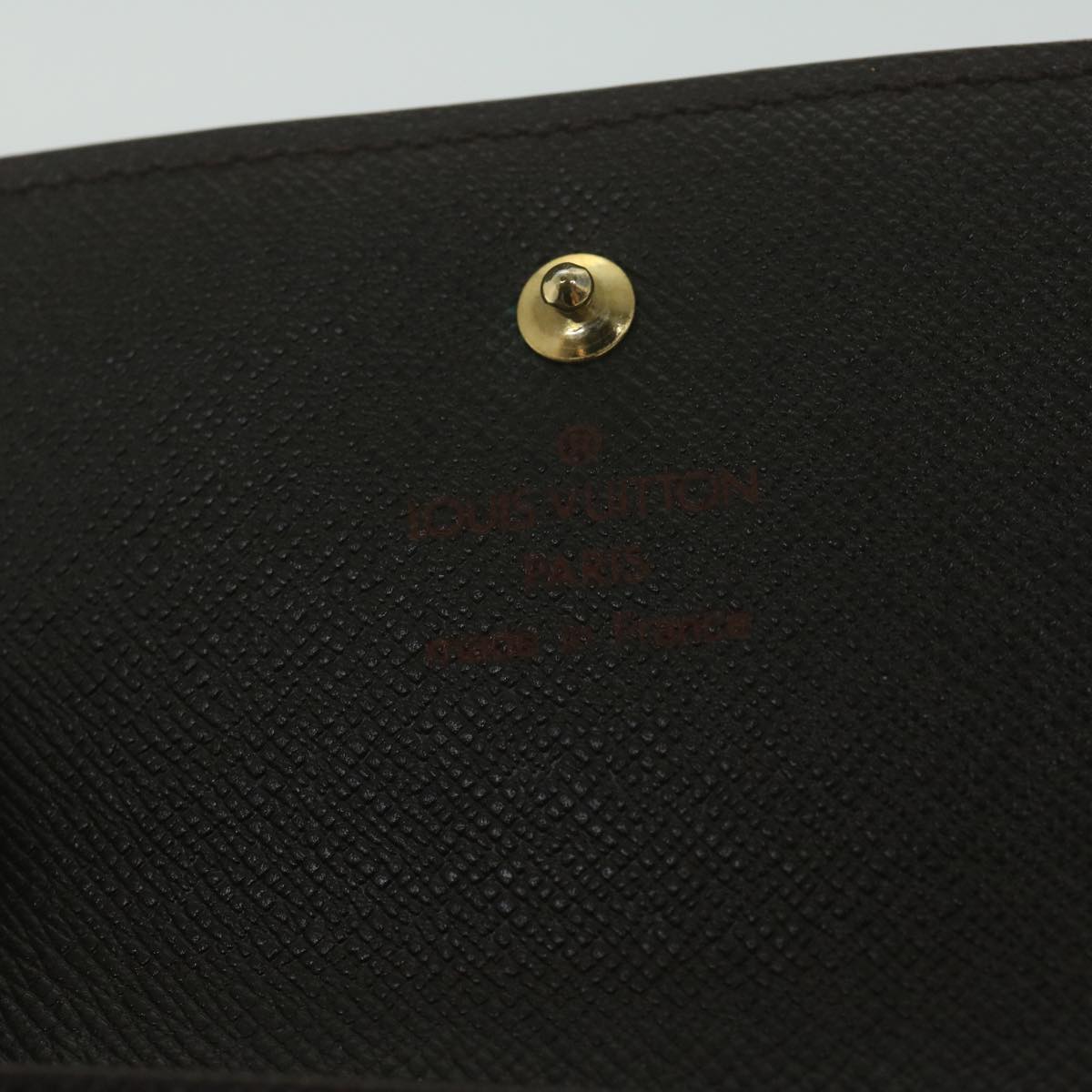LOUIS VUITTON Damier Ebene Portefeuille Elise Wallet N61654 LV ep2917