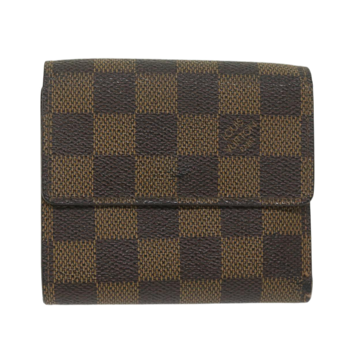 LOUIS VUITTON Damier Ebene Portefeuille Elise Wallet N61654 LV ep2917
