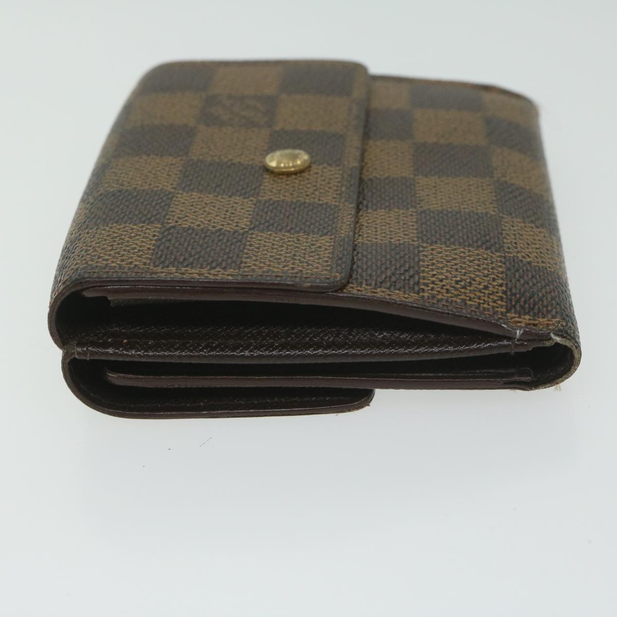 LOUIS VUITTON Damier Ebene Portefeuille Elise Wallet N61654 LV ep2917