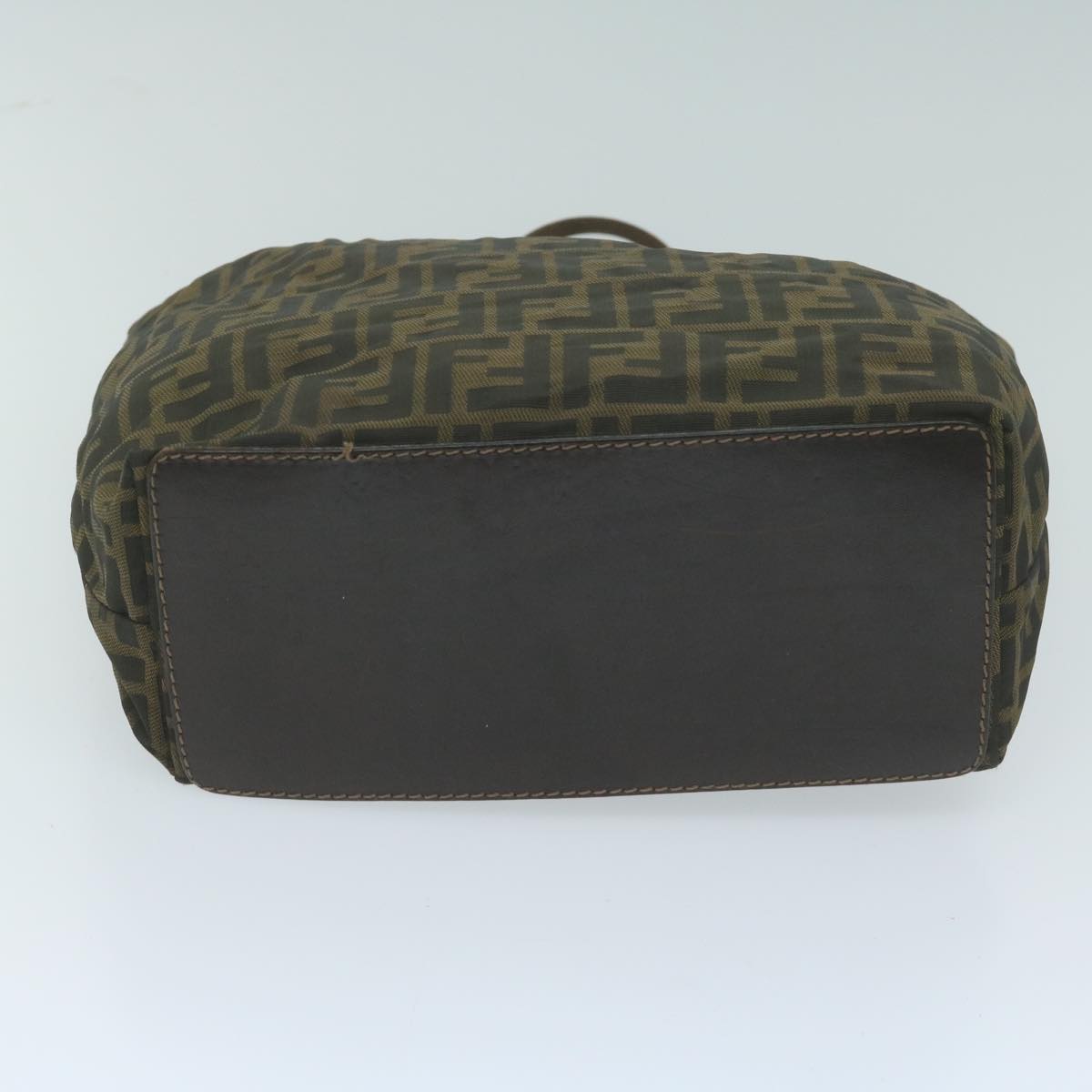 FENDI Zucca Canvas Tote Bag Black Brown ep3003