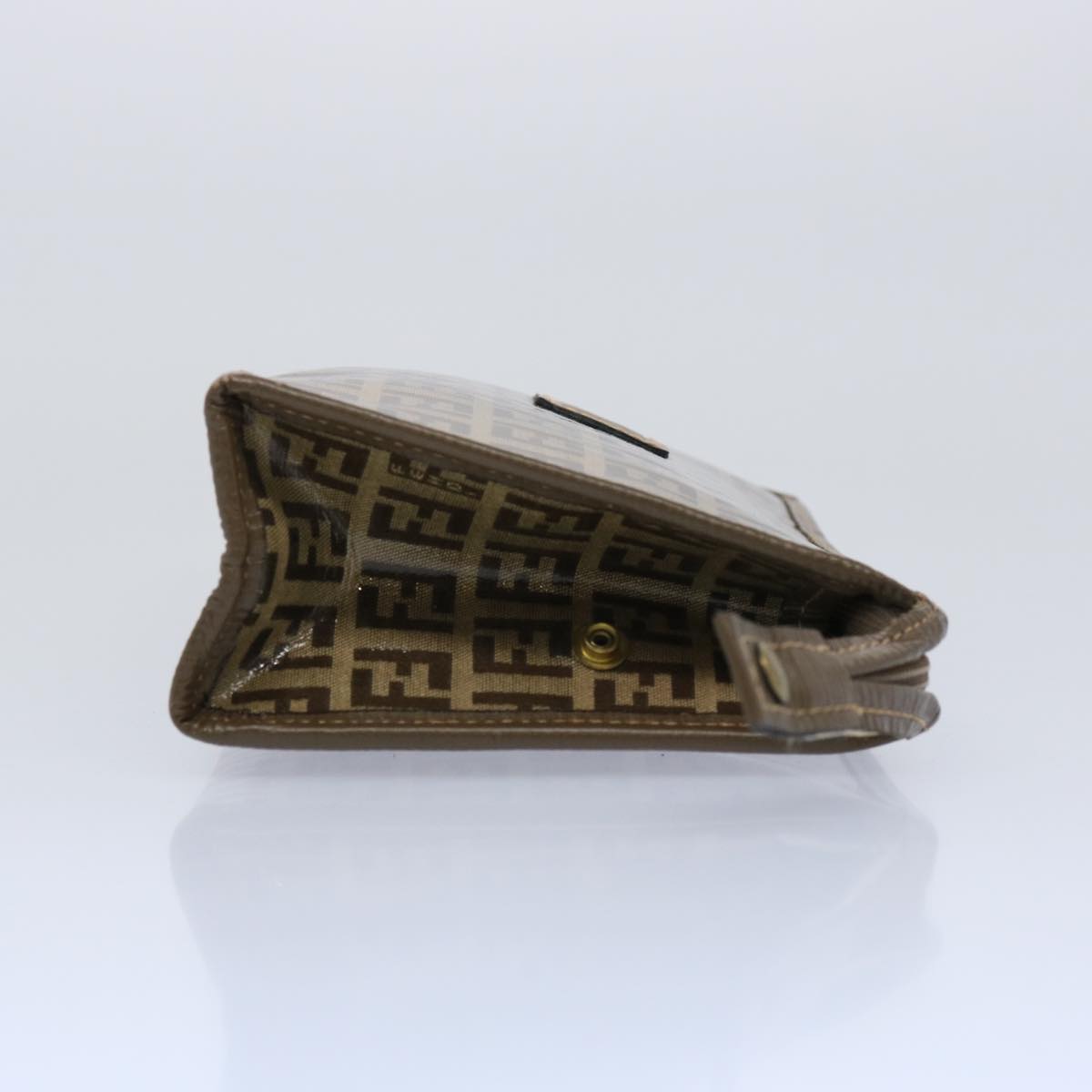 FENDI Zucchino Canvas Pouch Brown ep3045