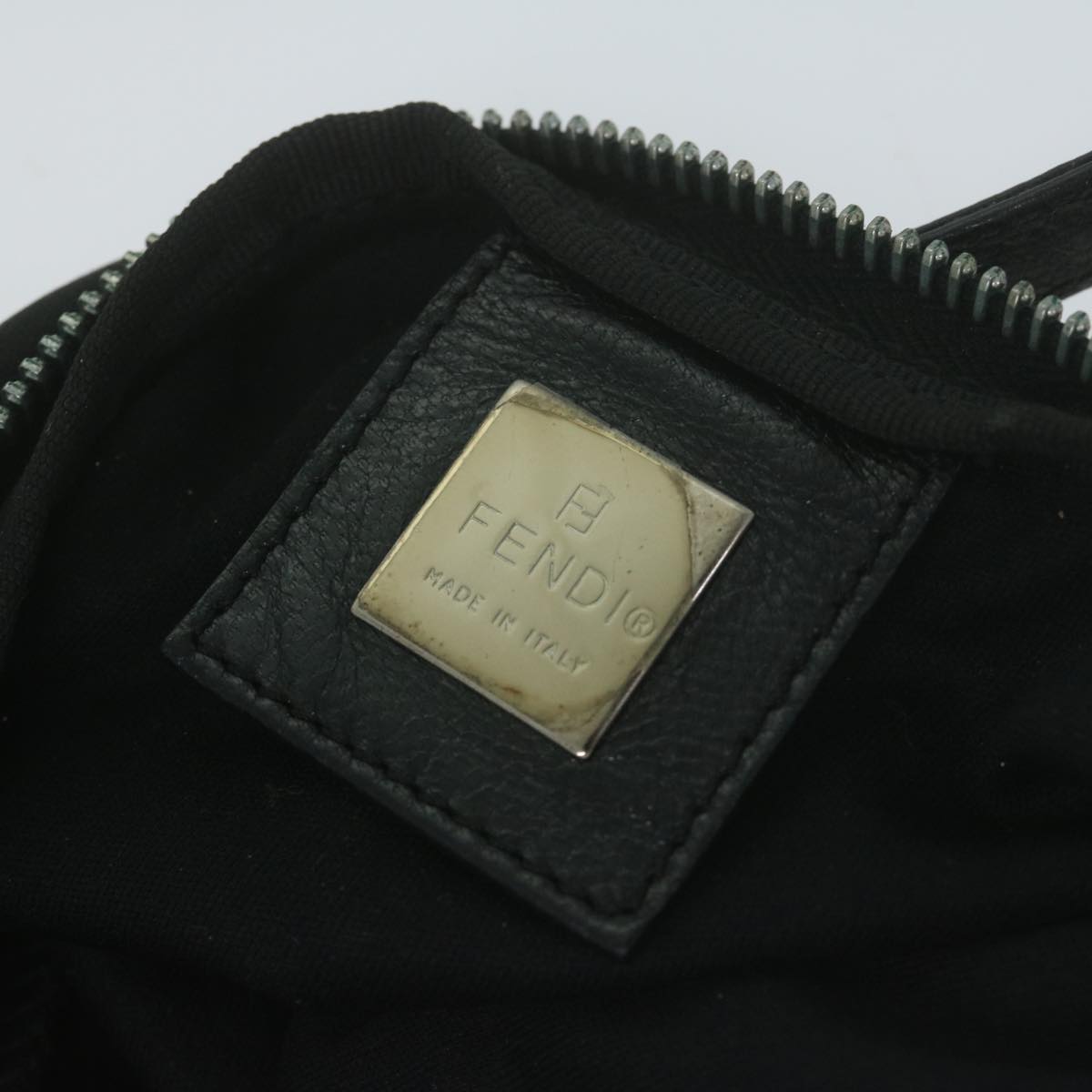 FENDI Hand Bag Nylon Black ep3047