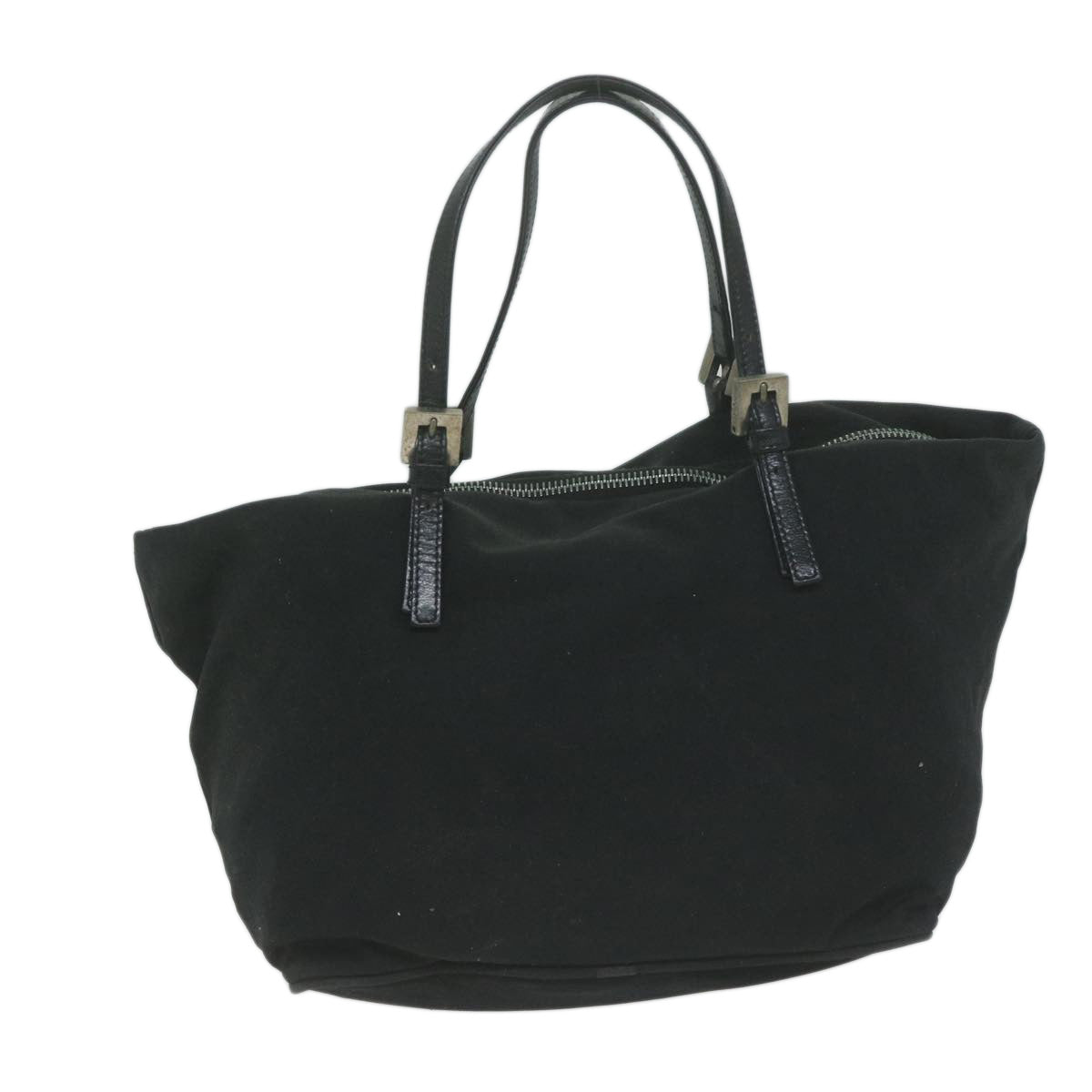 FENDI Hand Bag Nylon Black ep3047