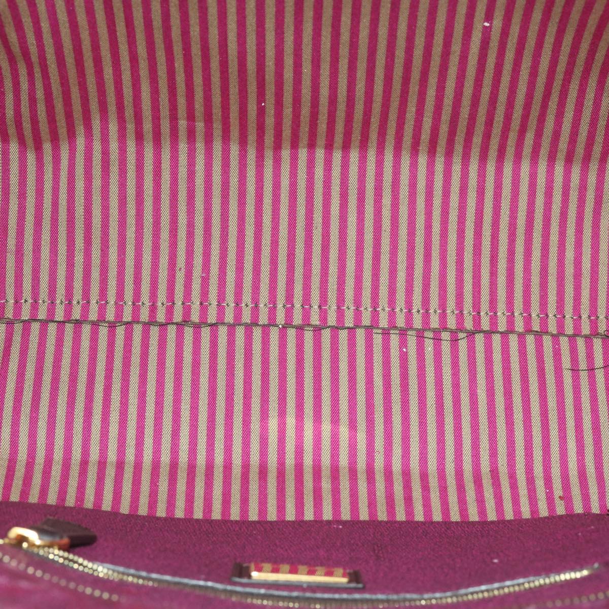 FENDI Zucca Canvas Tote Bag Black Brown ep3087