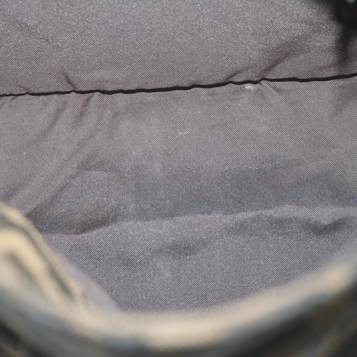 FENDI Zucca Canvas Mamma Baguette Shoulder Bag Brown Black ep3105