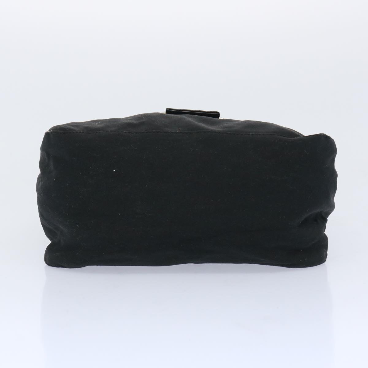 FENDI Mamma Baguette Shoulder Bag Nylon Black ep3241