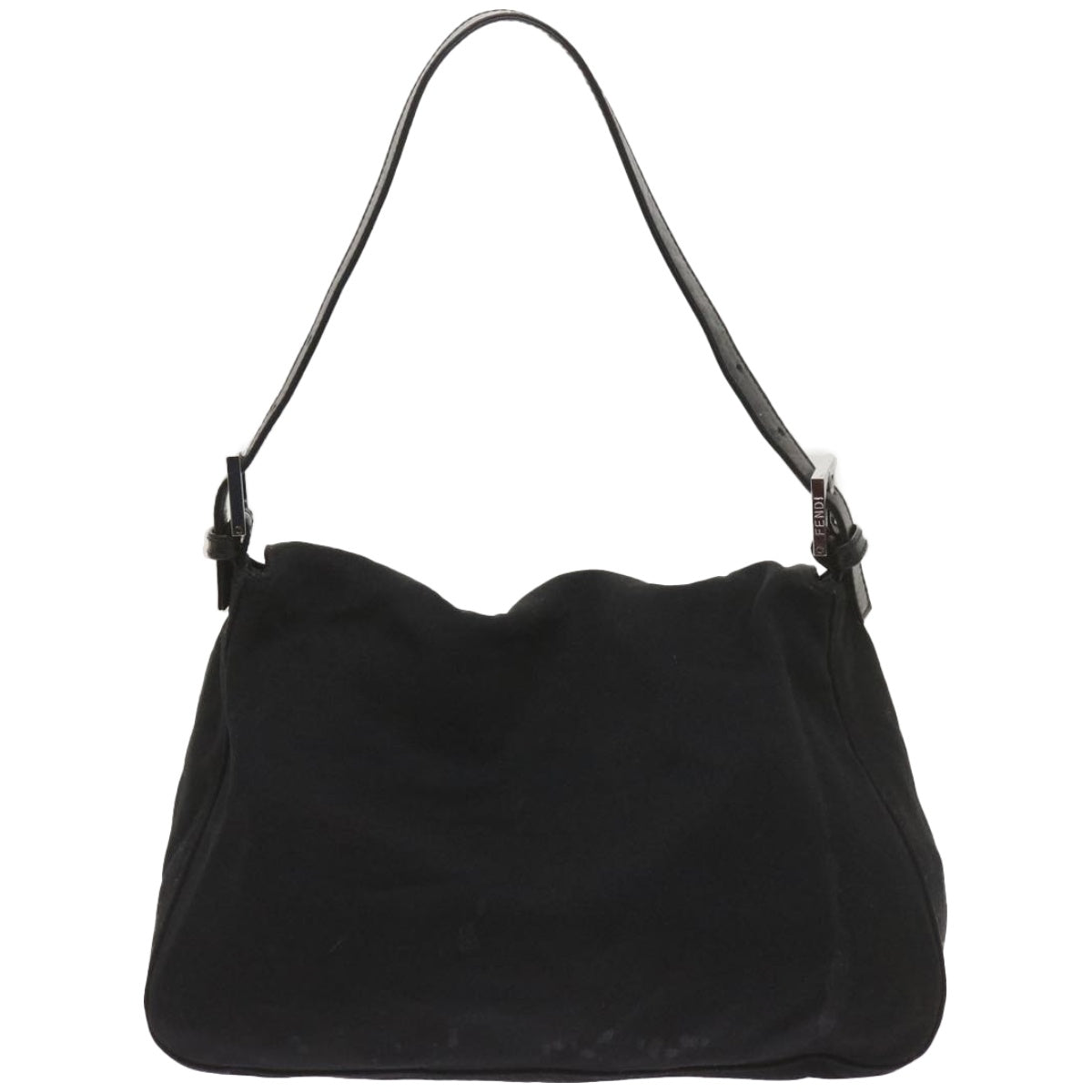 FENDI Mamma Baguette Shoulder Bag Nylon Black 2321 26325 079 ep3515