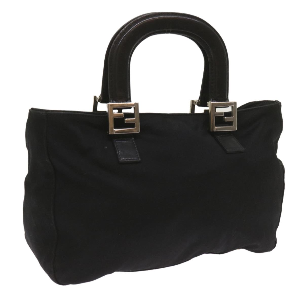 FENDI Hand Bag Nylon Black 2321 26329 009 ep3578