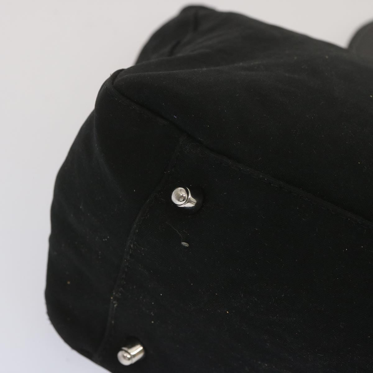 FENDI Hand Bag Nylon Black ep3688