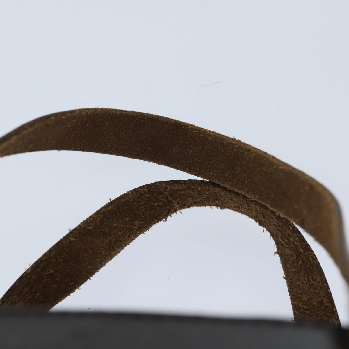 FENDI Zucca Canvas Hand Bag Brown Black ep3722
