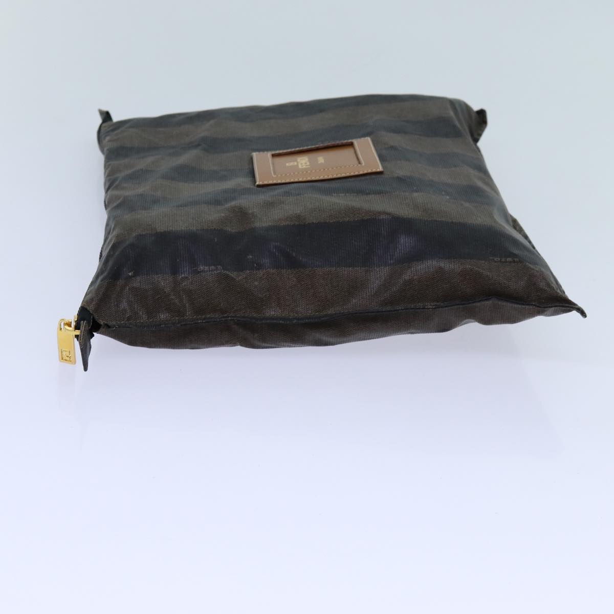 FENDI Pecan Canvas Clutch Bag 2Set Black Brown ep3904