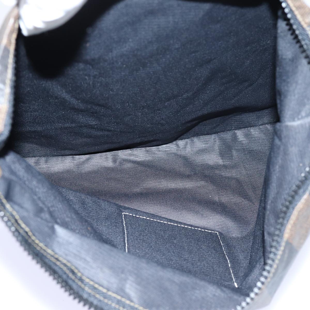 FENDI Pecan Canvas Clutch Bag 2Set Black Brown ep3904