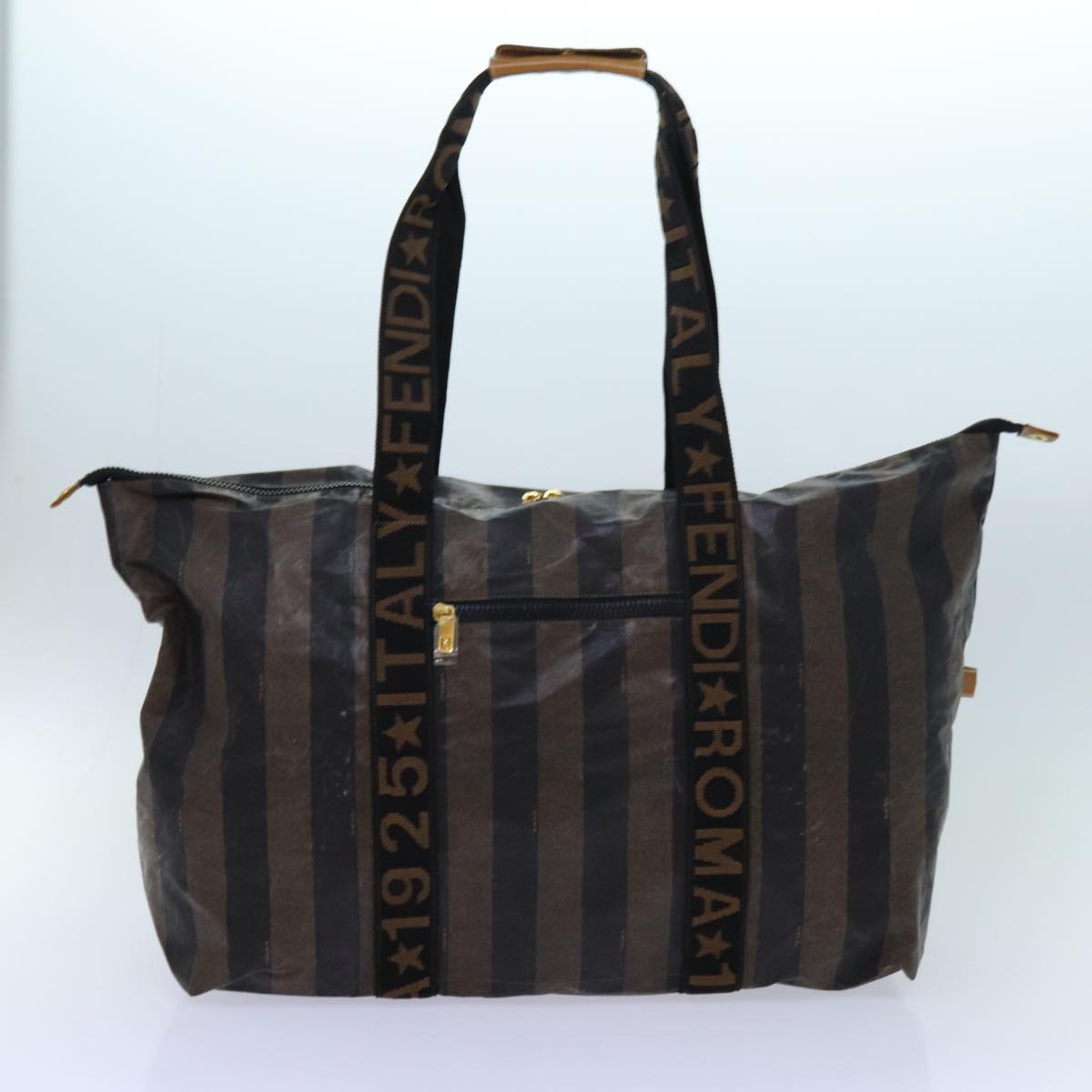 FENDI Pecan Canvas Clutch Bag 2Set Black Brown ep3904