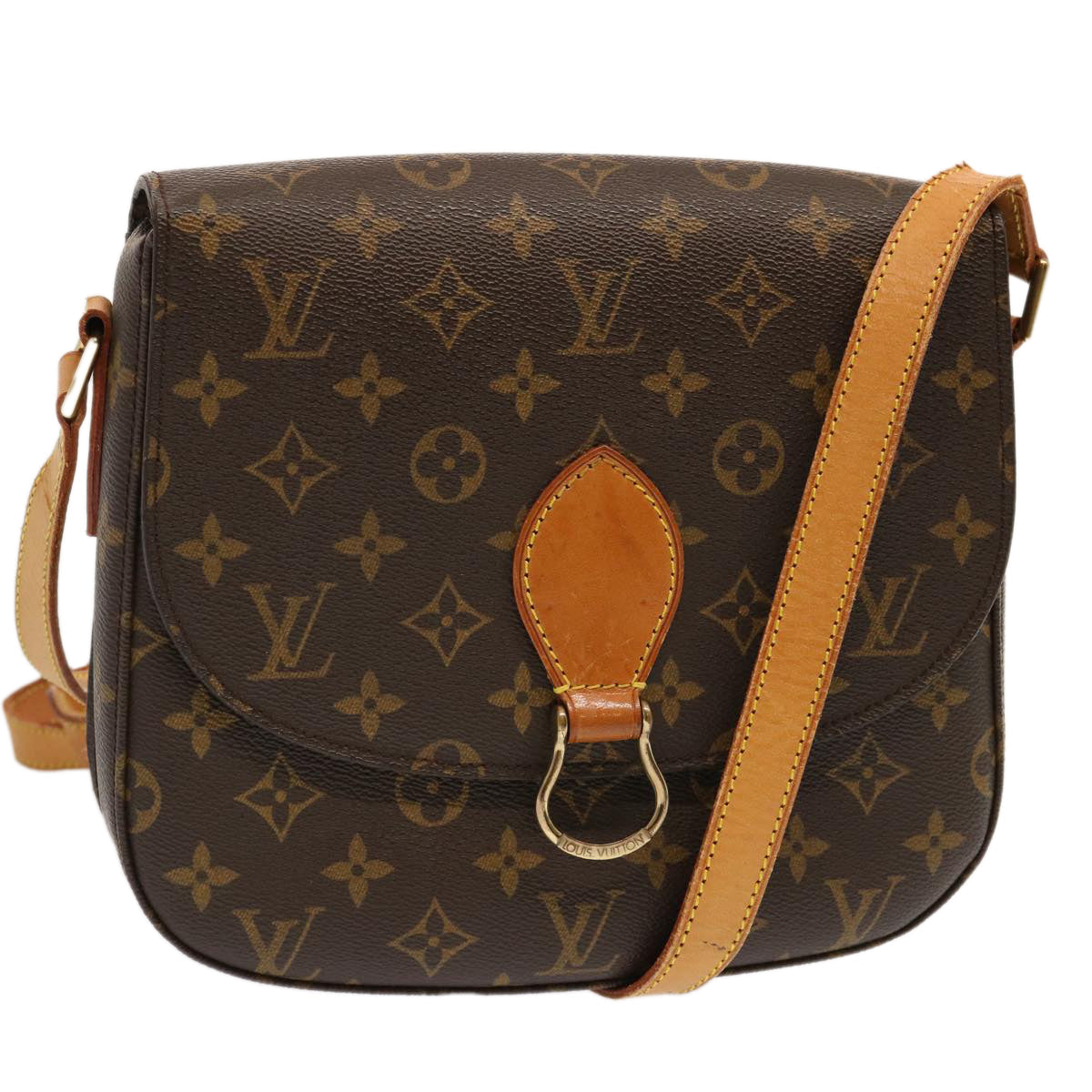 LOUIS VUITTON Monogram Saint Cloud GM Shoulder Bag M51242 LV ep3942
