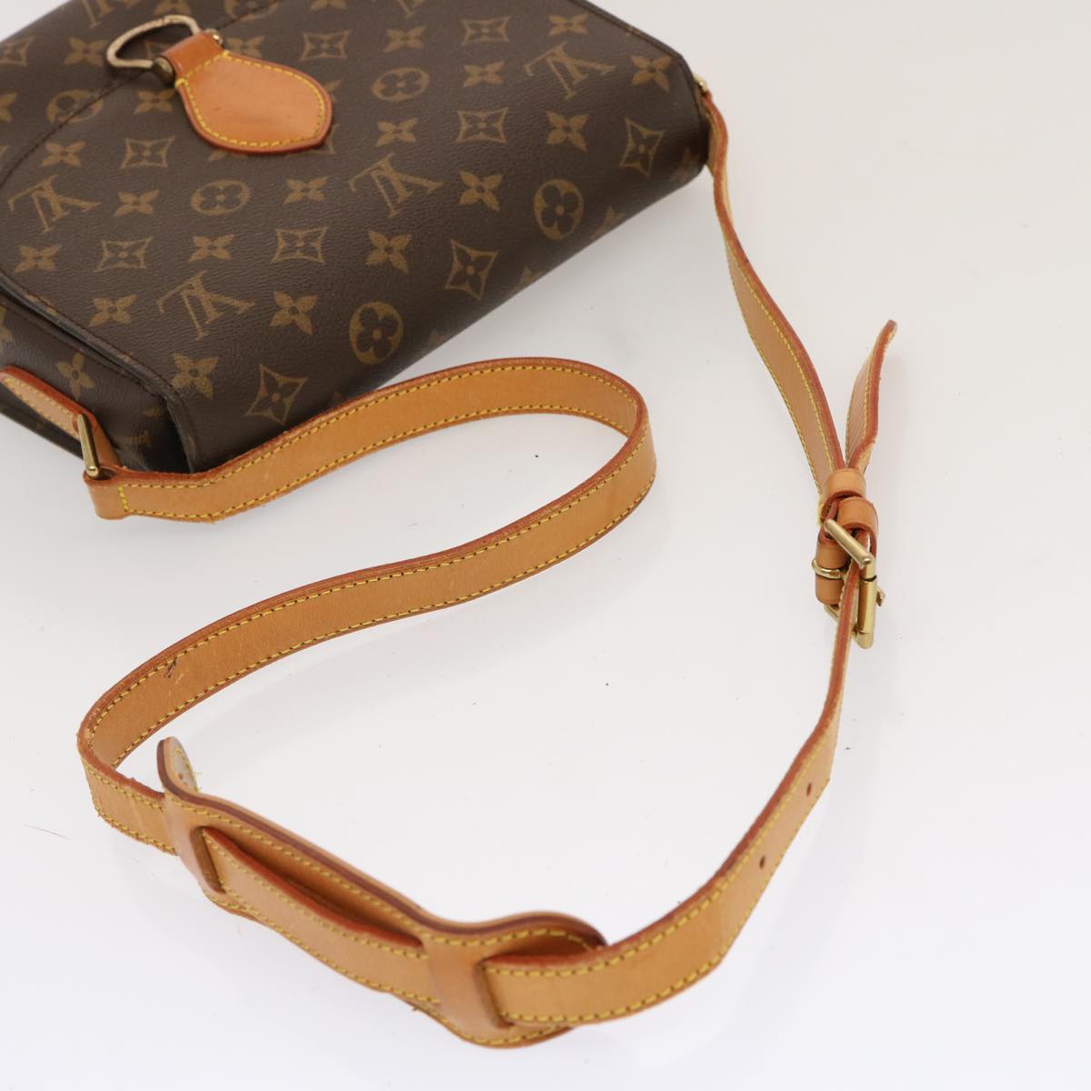 LOUIS VUITTON Monogram Saint Cloud GM Shoulder Bag M51242 LV ep3942