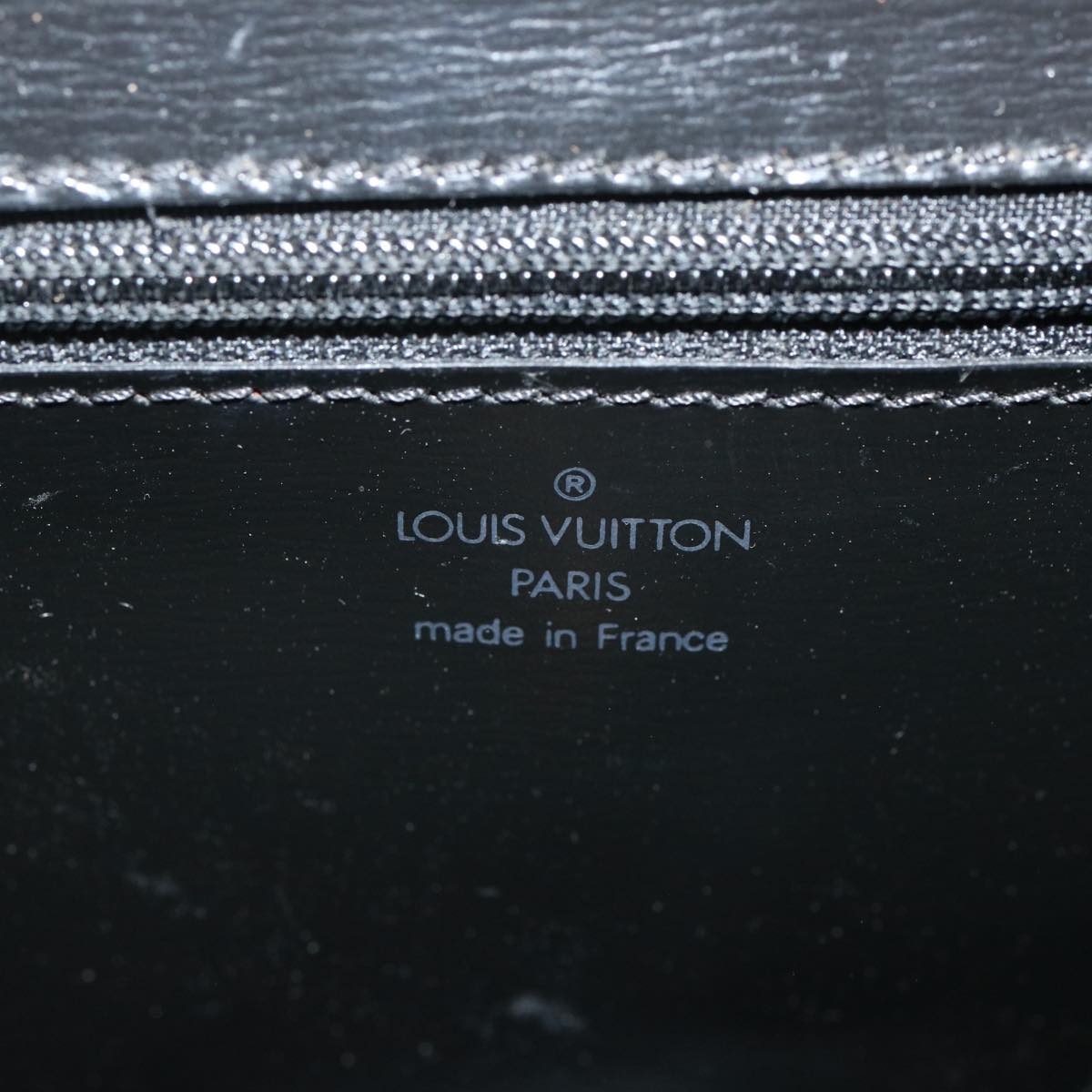 LOUIS VUITTON Epi Hublot Shoulder Bag Black Red M52557 LV ep3962