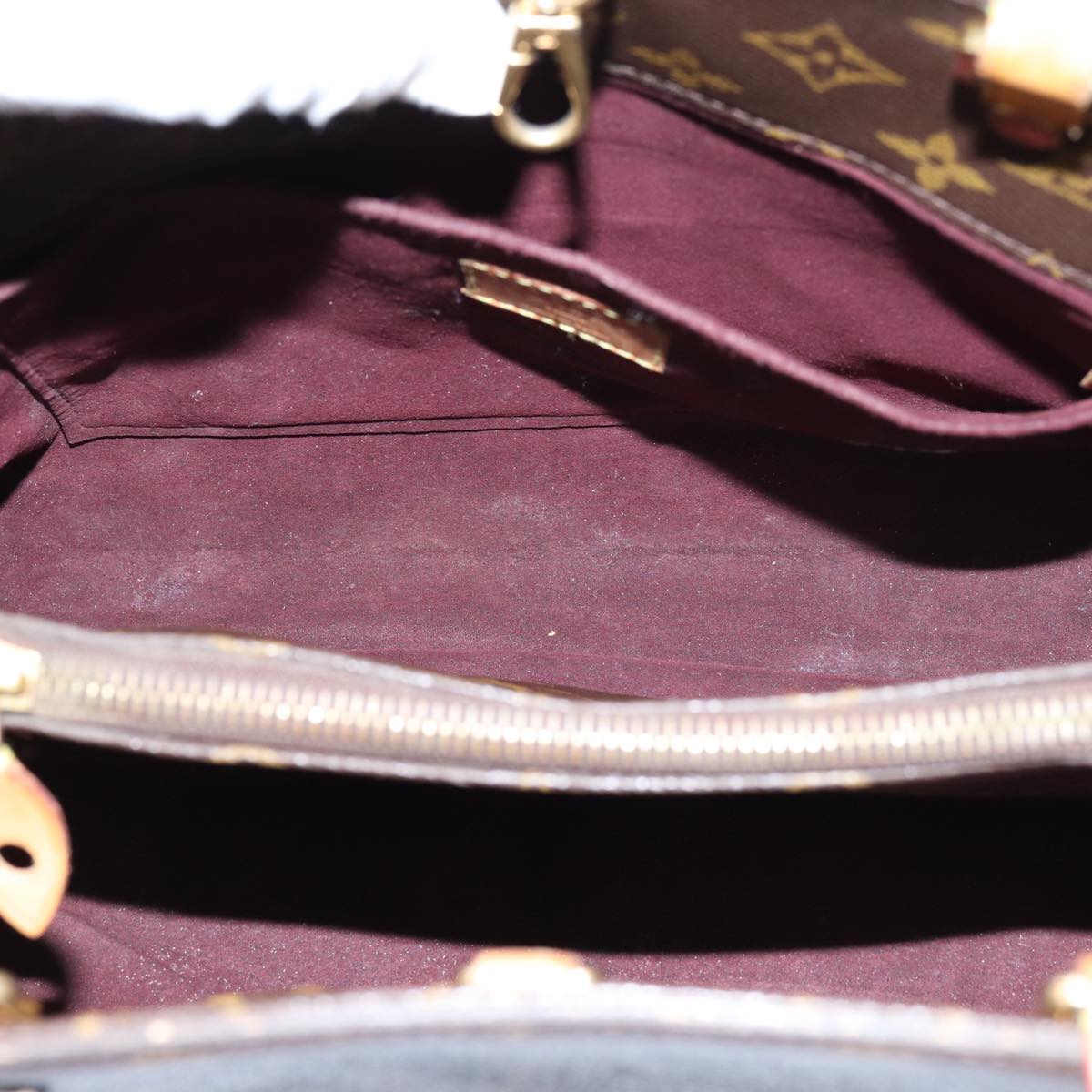 LOUIS VUITTON Monogram Montaigne MM Tote Bag 2way M41056 LV ep3973