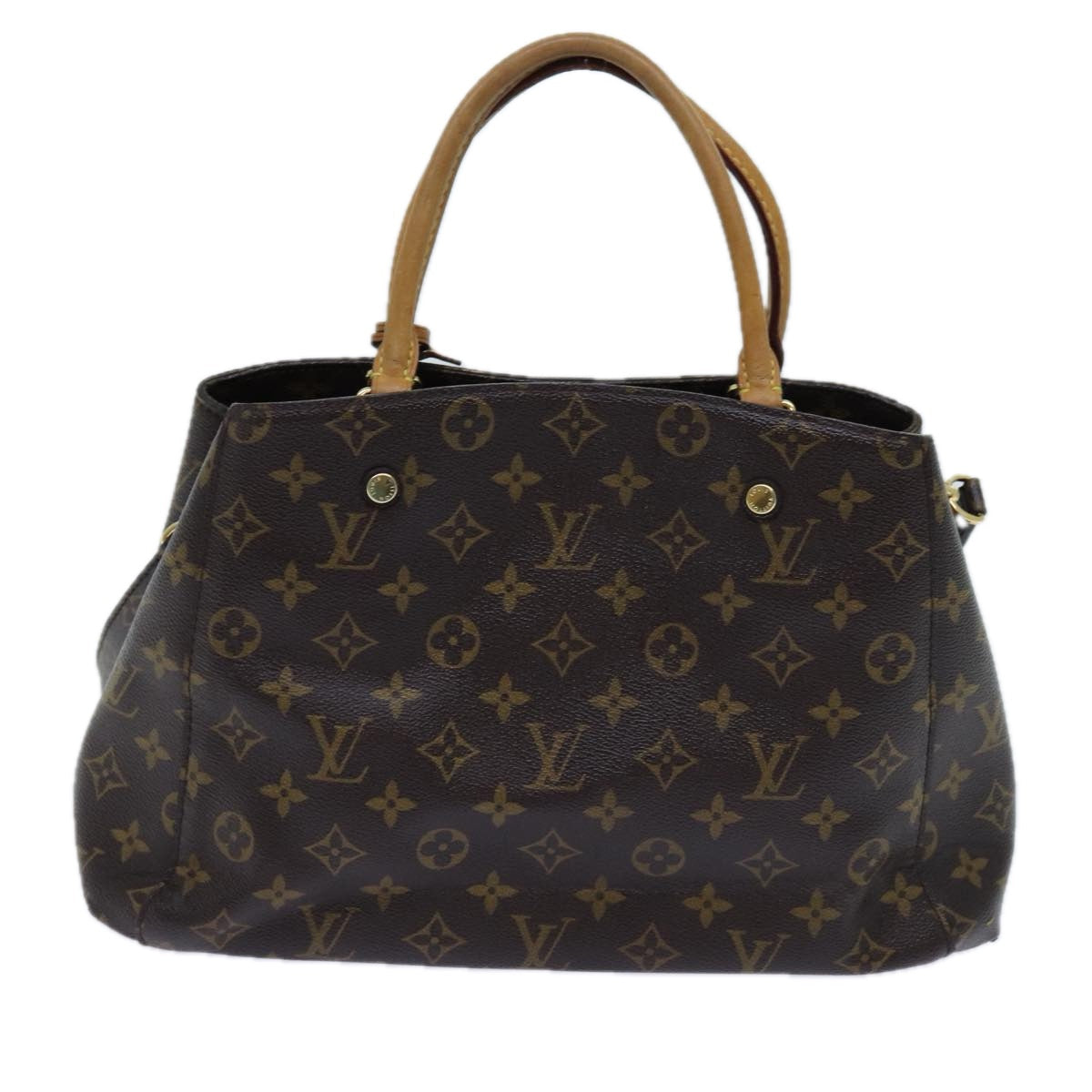 LOUIS VUITTON Monogram Montaigne MM Tote Bag 2way M41056 LV ep3973
