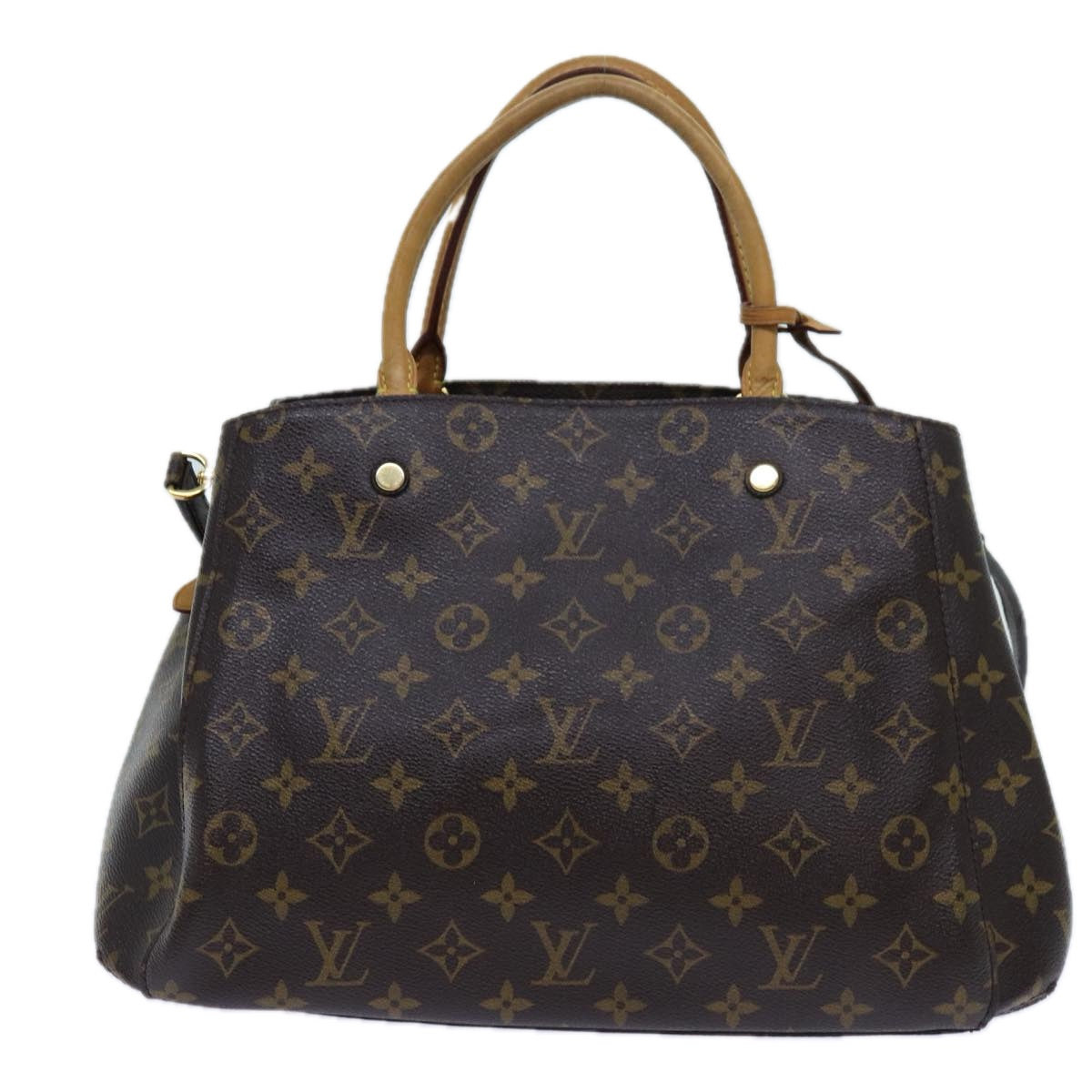 LOUIS VUITTON Monogram Montaigne MM Tote Bag 2way M41056 LV ep3973