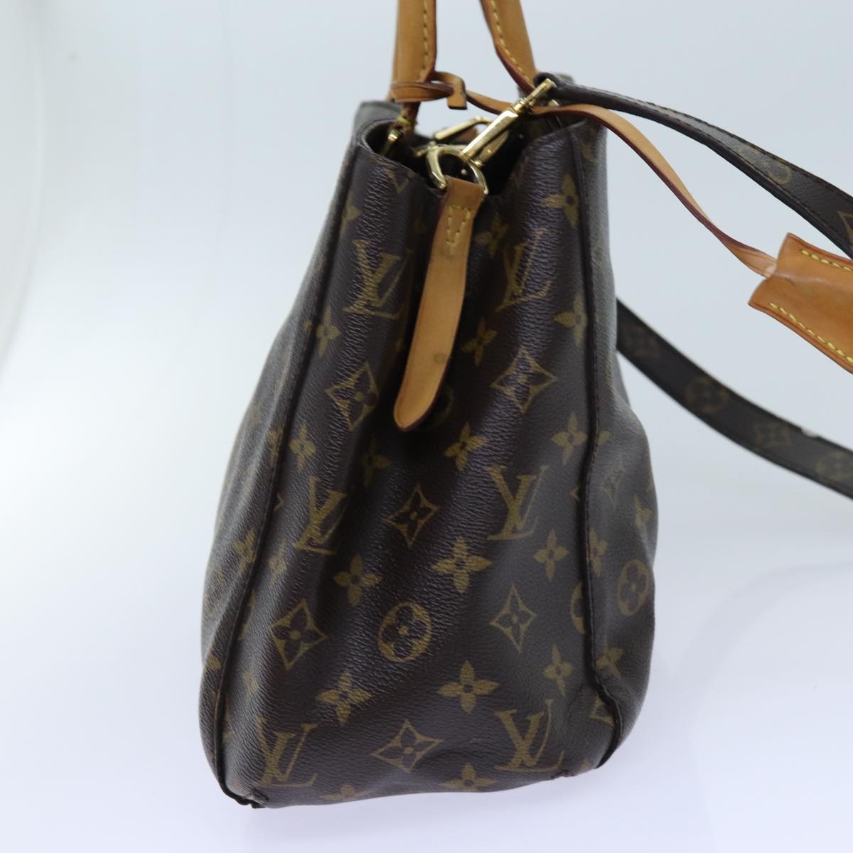 LOUIS VUITTON Monogram Montaigne MM Tote Bag 2way M41056 LV ep3973