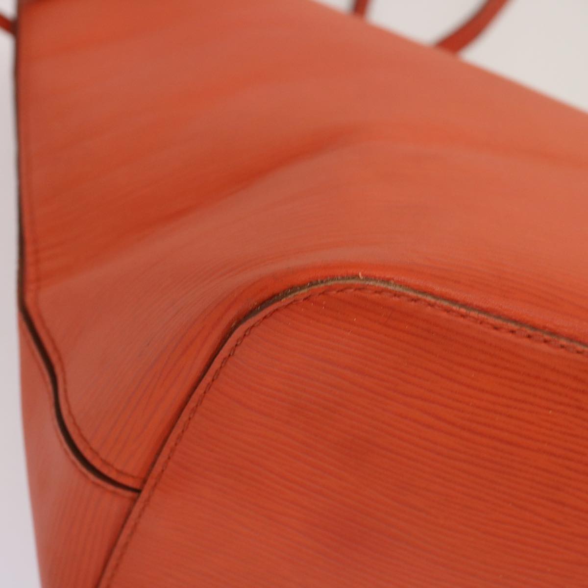 LOUIS VUITTON Epi Neverfull MM Tote Bag Orange Pimon M40884 LV ep3975