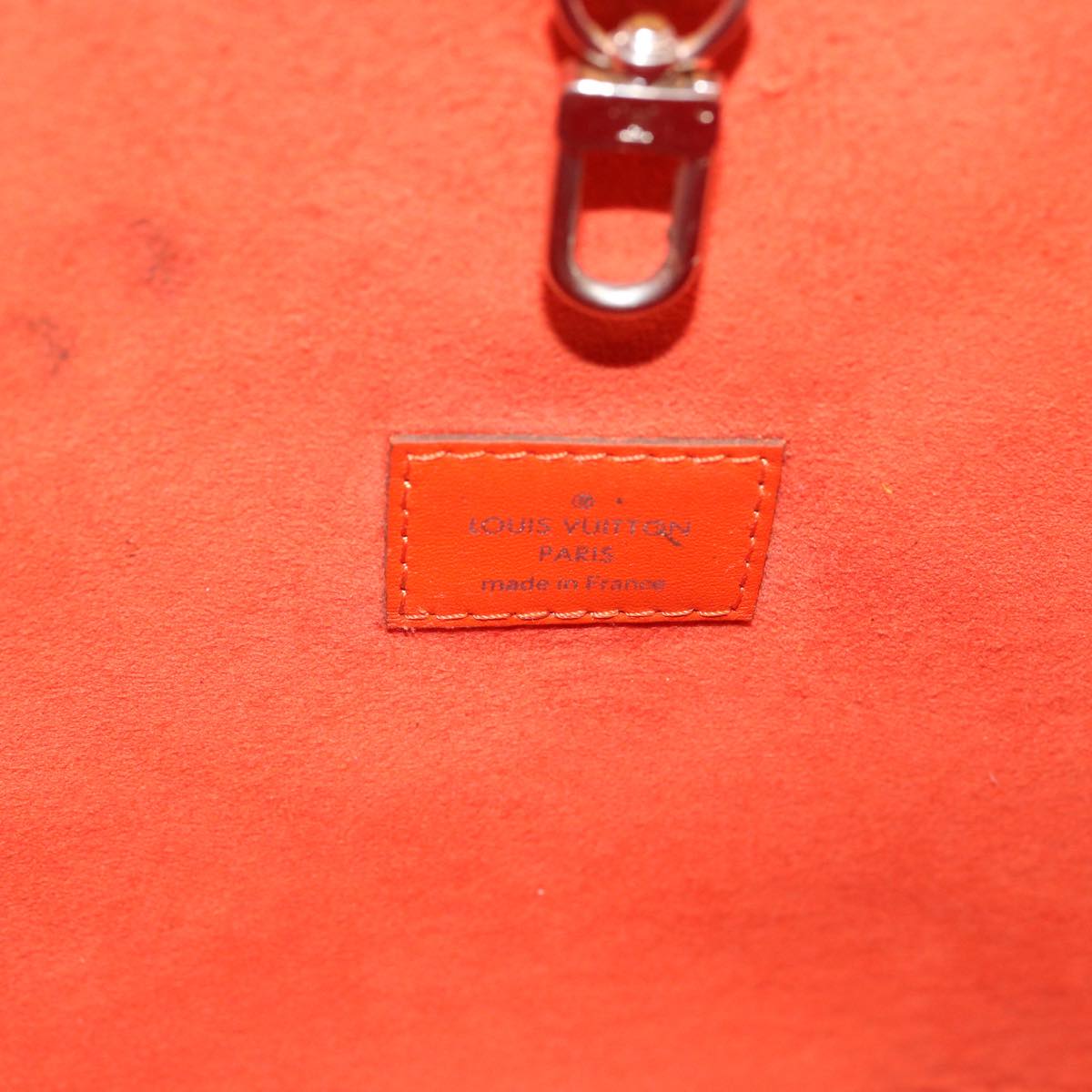 LOUIS VUITTON Epi Neverfull MM Tote Bag Orange Pimon M40884 LV ep3975