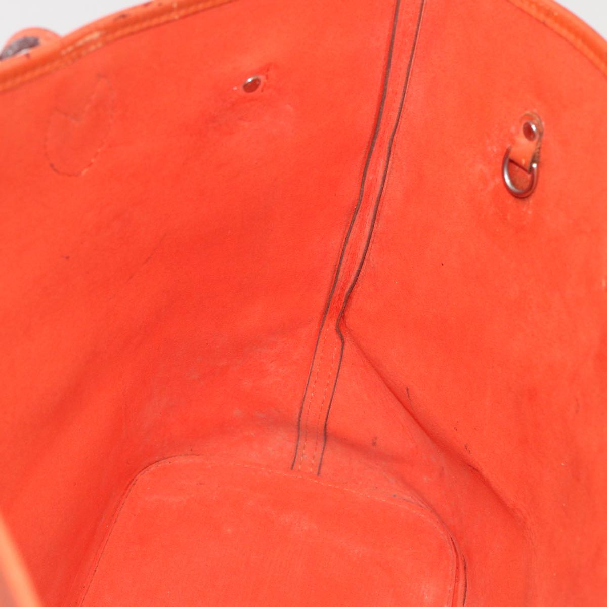 LOUIS VUITTON Epi Neverfull MM Tote Bag Orange Pimon M40884 LV ep3975