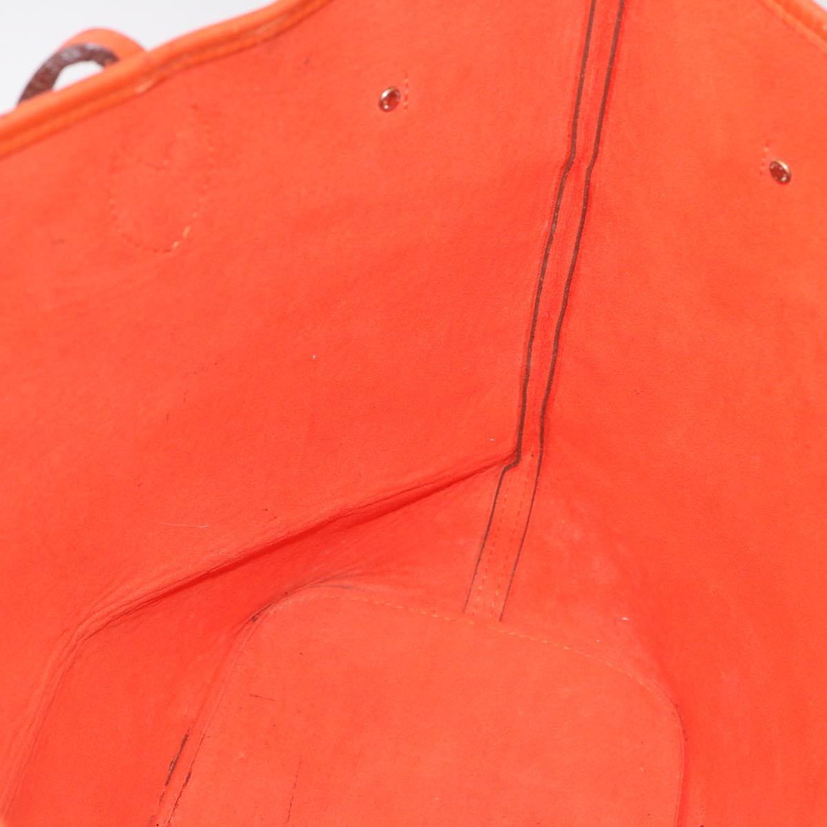 LOUIS VUITTON Epi Neverfull MM Tote Bag Orange Pimon M40884 LV ep3975