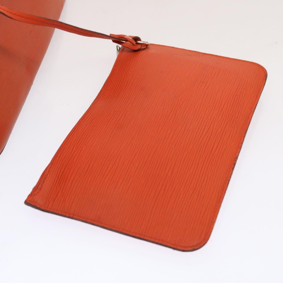 LOUIS VUITTON Epi Neverfull MM Tote Bag Orange Pimon M40884 LV ep3975