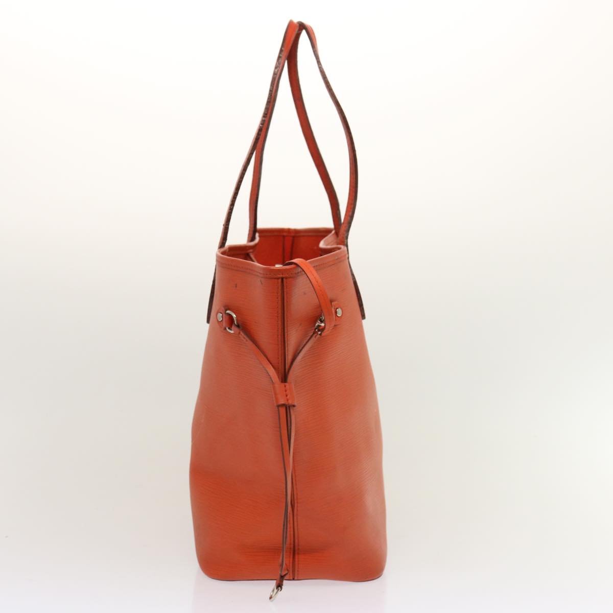 LOUIS VUITTON Epi Neverfull MM Tote Bag Orange Pimon M40884 LV ep3975