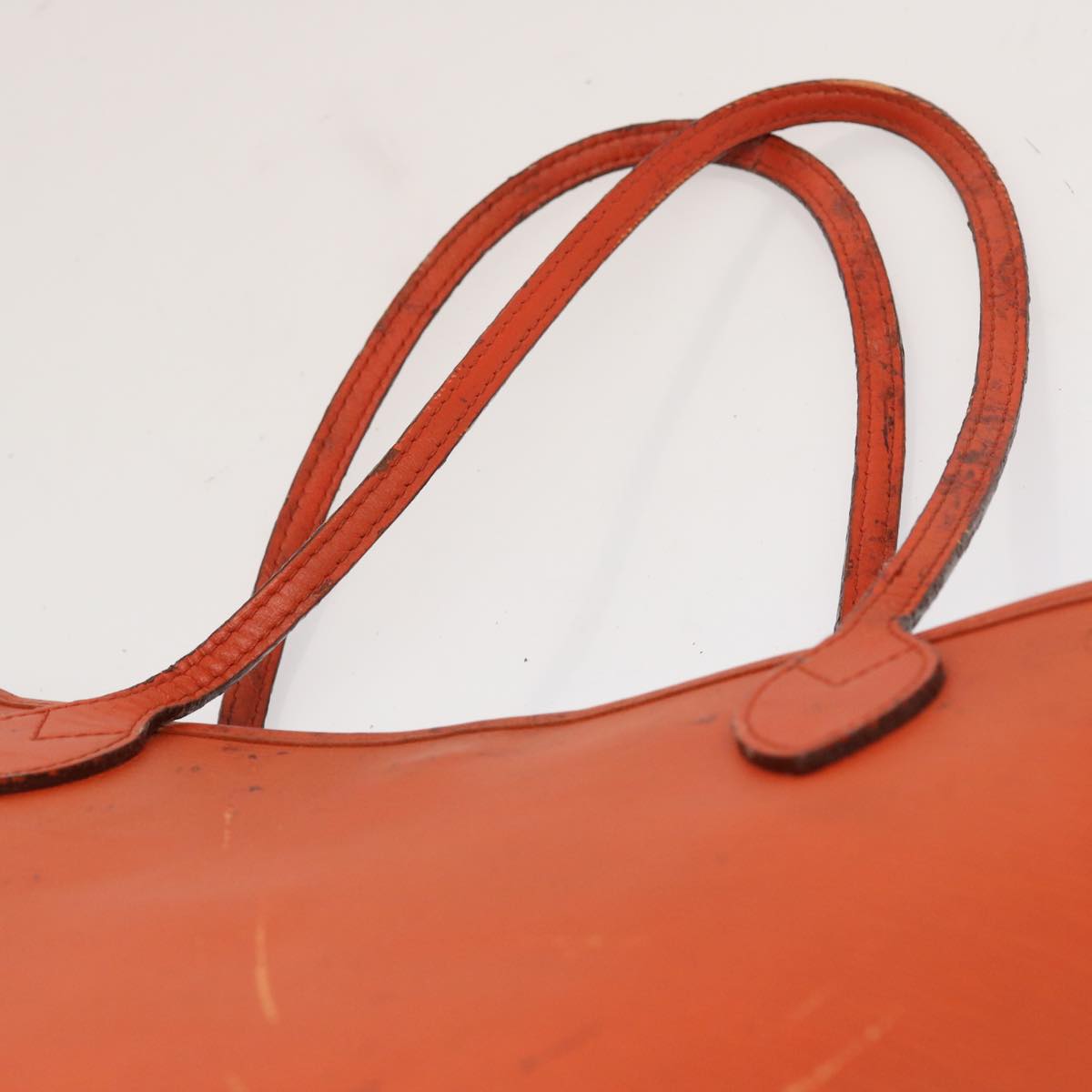 LOUIS VUITTON Epi Neverfull MM Tote Bag Orange Pimon M40884 LV ep3975