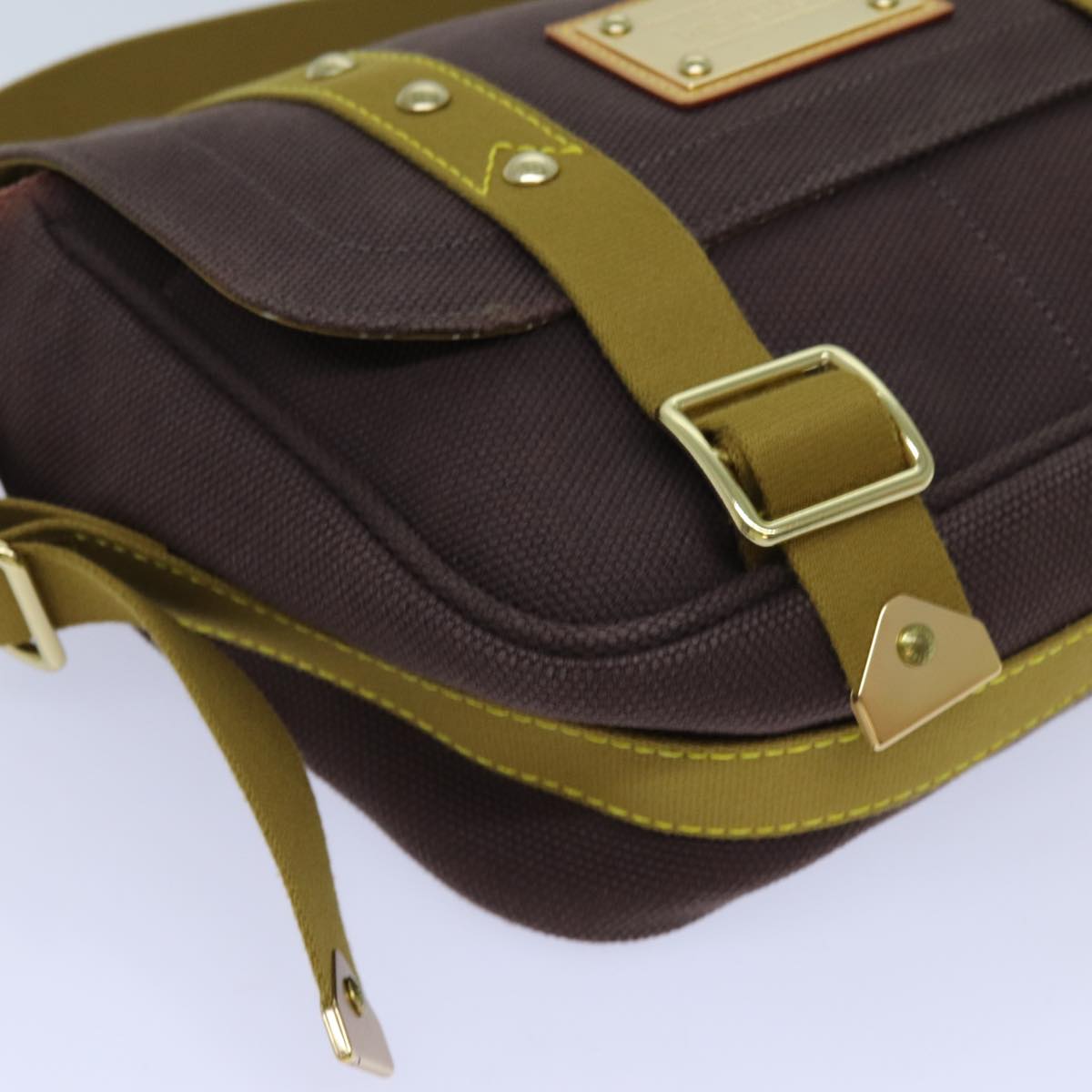 LOUIS VUITTON Antigua Buzzus PM Shoulder Bag Brown M40080 LV ep4010