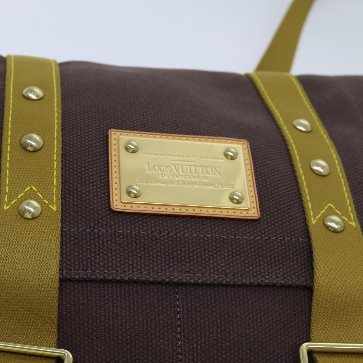 LOUIS VUITTON Antigua Buzzus PM Shoulder Bag Brown M40080 LV ep4010