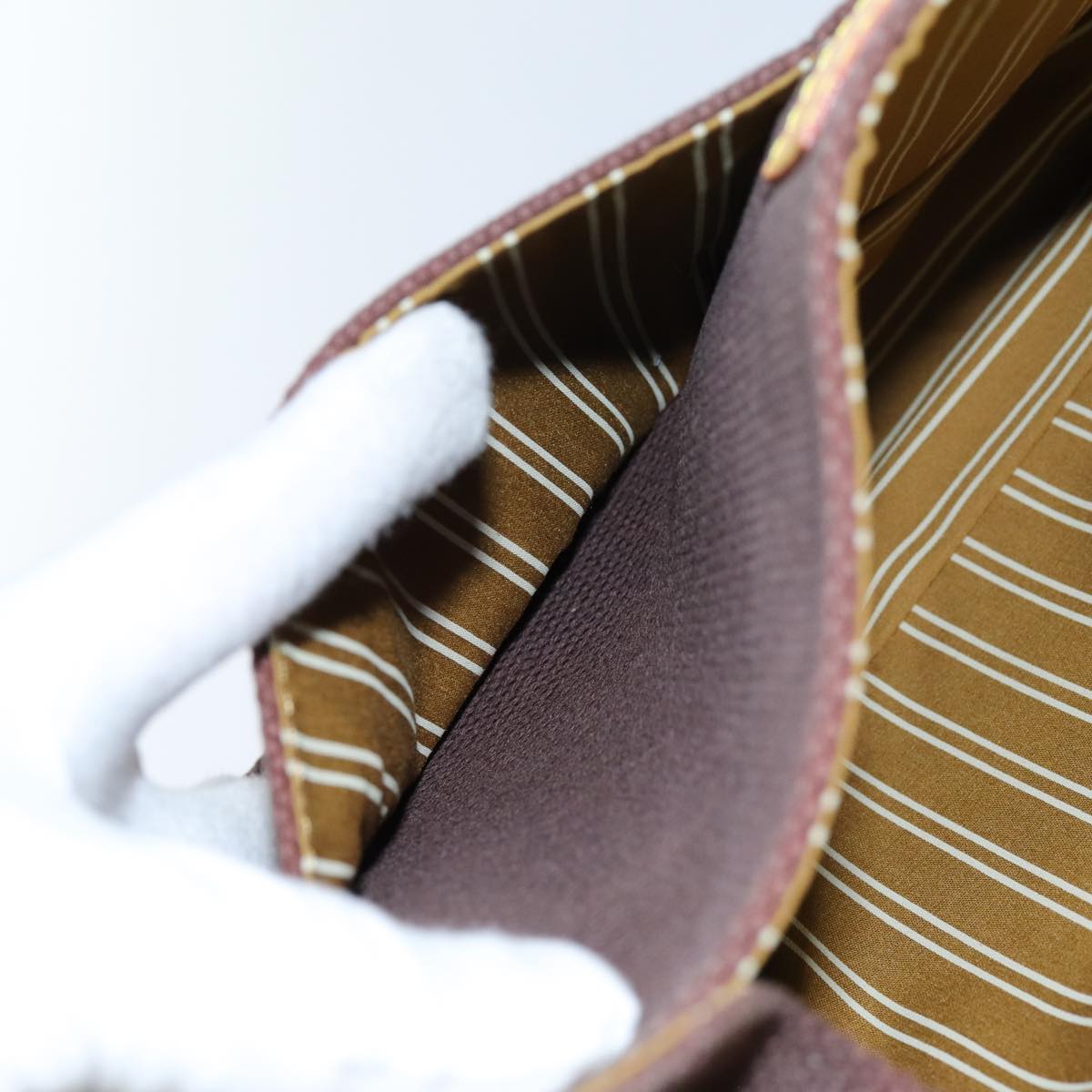 LOUIS VUITTON Antigua Buzzus PM Shoulder Bag Brown M40080 LV ep4010