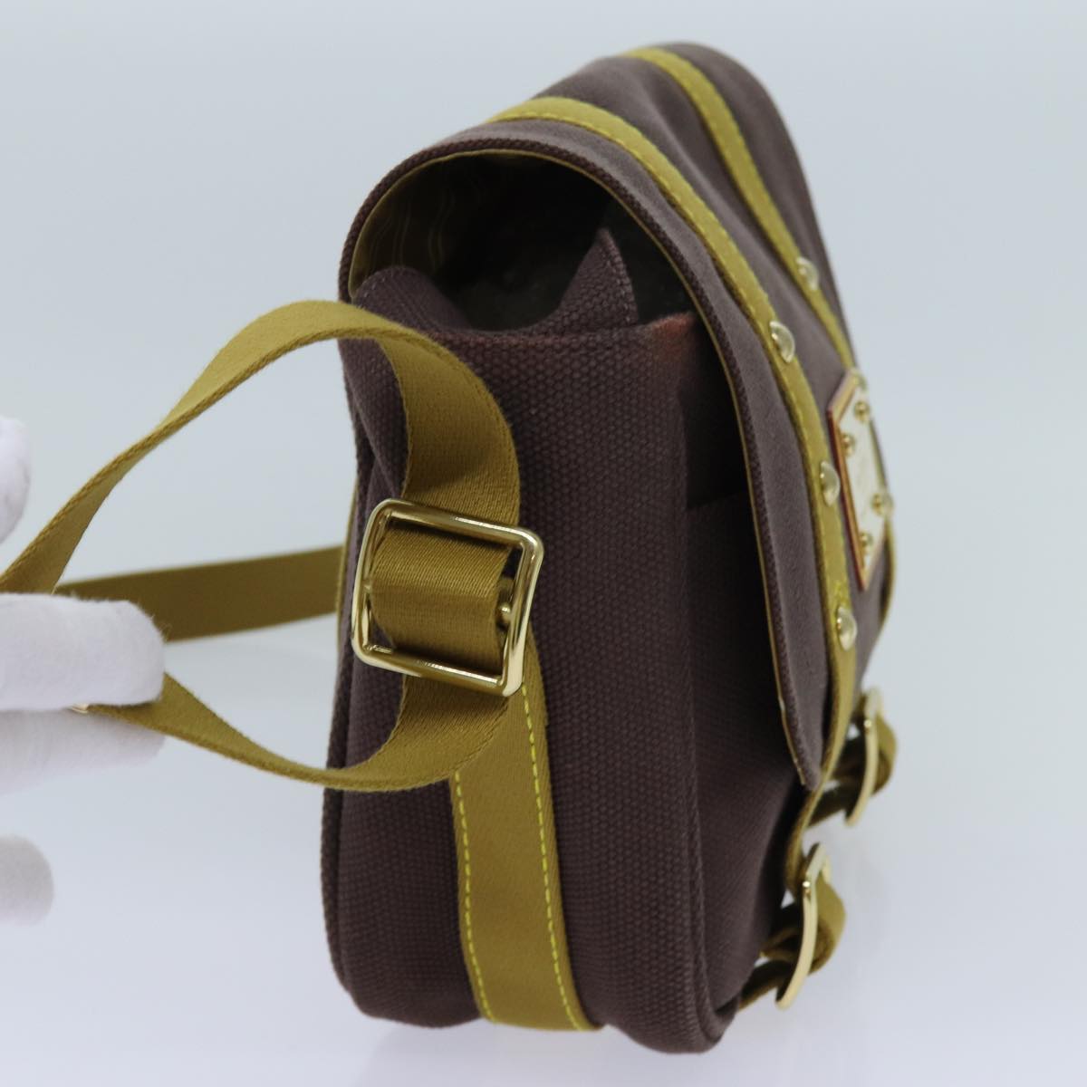 LOUIS VUITTON Antigua Buzzus PM Shoulder Bag Brown M40080 LV ep4010