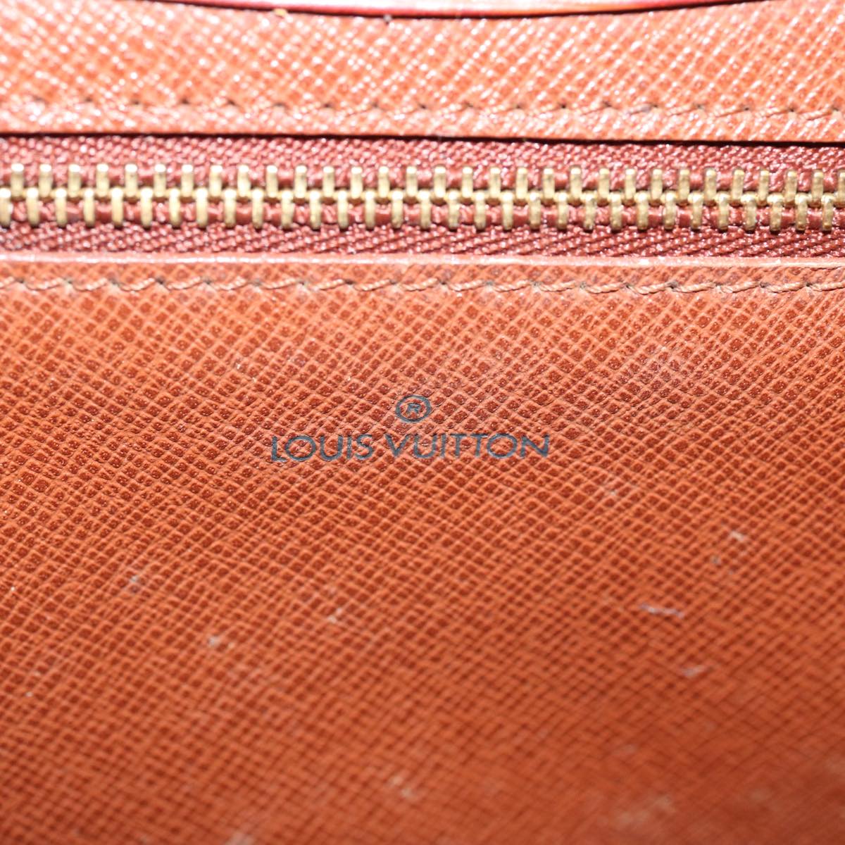 LOUIS VUITTON Epi Art Deco Clutch Bag Brown M52633 LV ep4015
