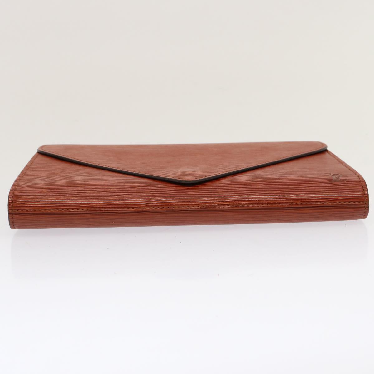 LOUIS VUITTON Epi Art Deco Clutch Bag Brown M52633 LV ep4015