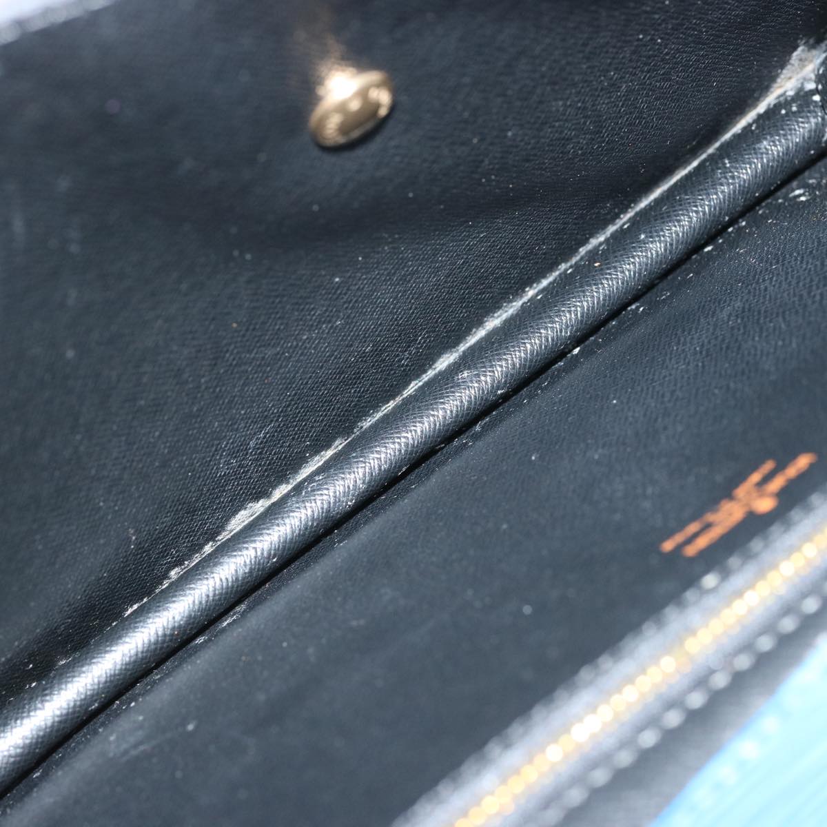 LOUIS VUITTON Epi Montaigne 27 Clutch Bag Blue M52655 LV ep4017