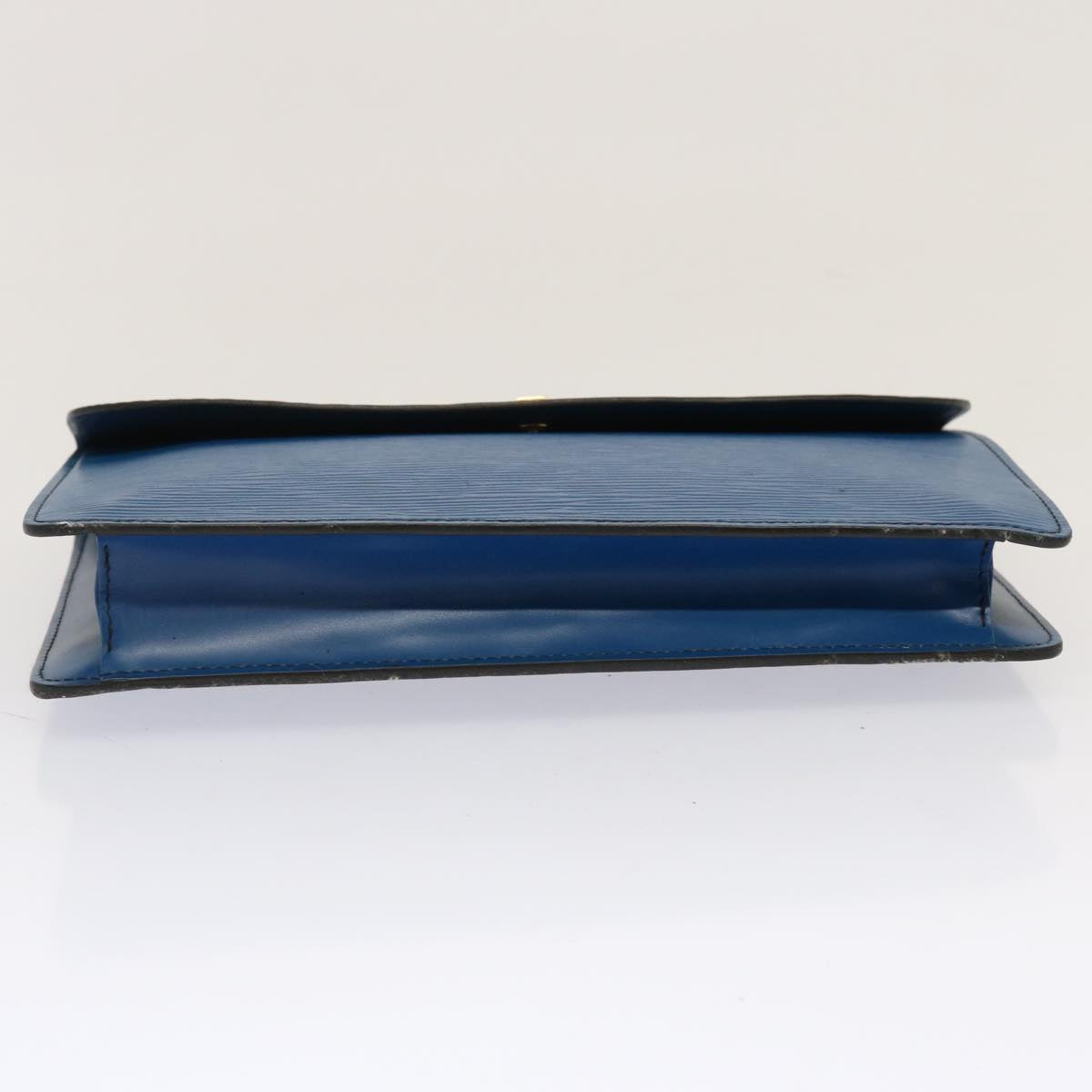 LOUIS VUITTON Epi Montaigne 27 Clutch Bag Blue M52655 LV ep4017